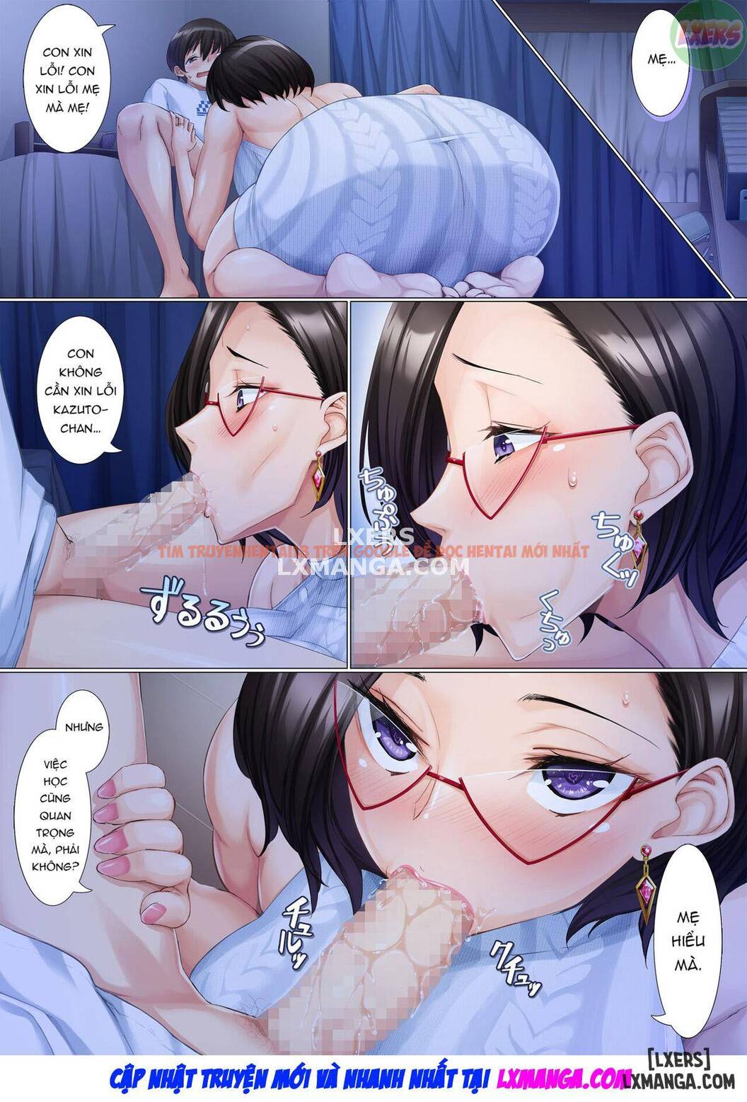 Trang truyện 12 trong truyện tranh Deki Mama ~kyouiku Mama Ga Issen O Koete Shimau Made - One Shot - lxmanga.org