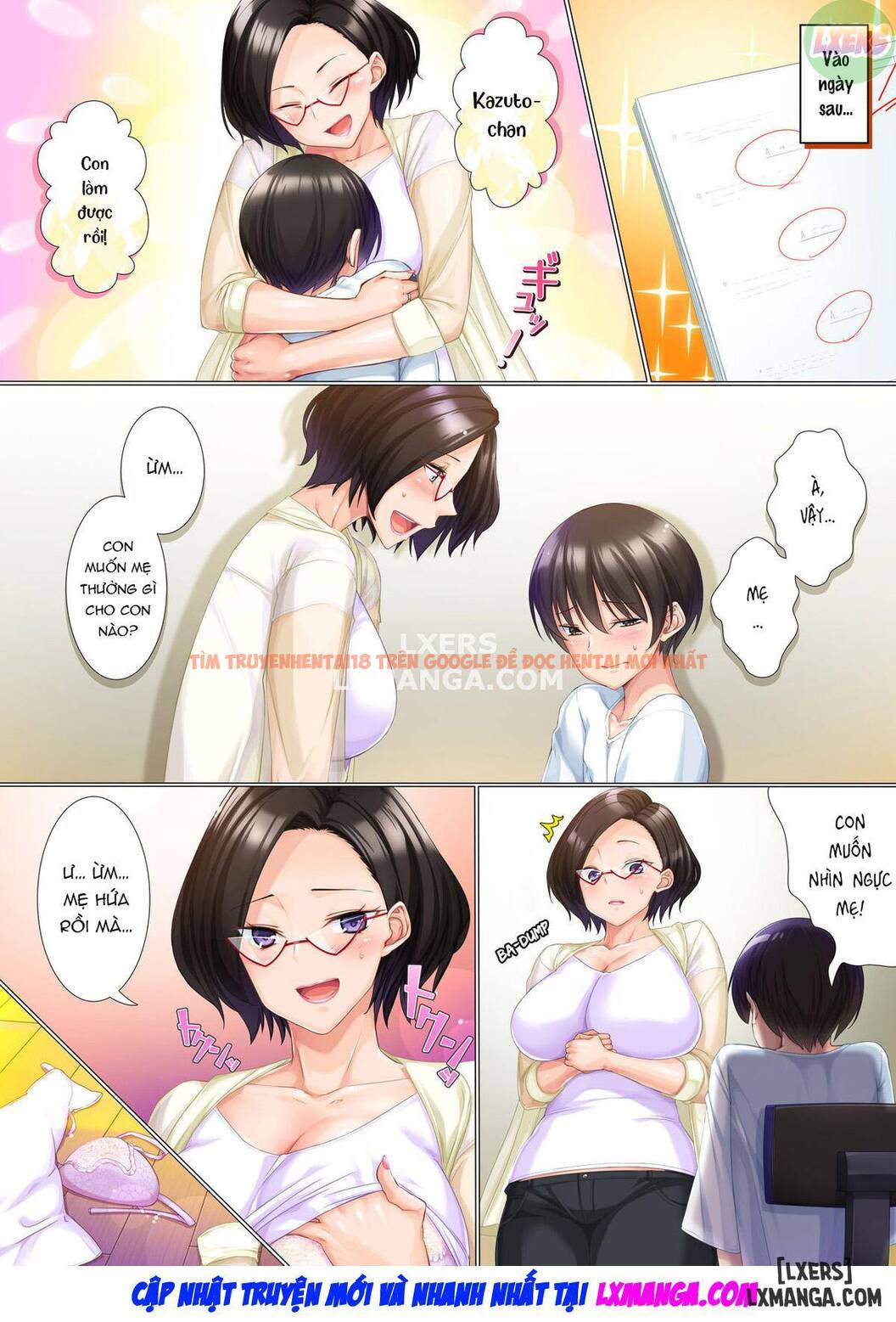 Trang truyện 22 trong truyện tranh Deki Mama ~kyouiku Mama Ga Issen O Koete Shimau Made - One Shot - lxmanga.org