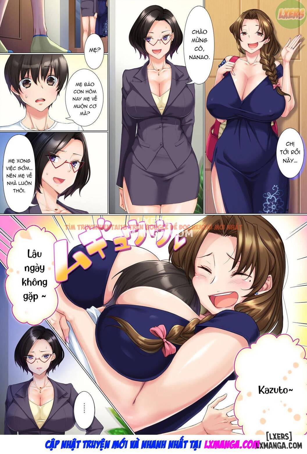 Trang truyện 8 trong truyện tranh Deki Mama ~kyouiku Mama Ga Issen O Koete Shimau Made - One Shot - lxmanga.org