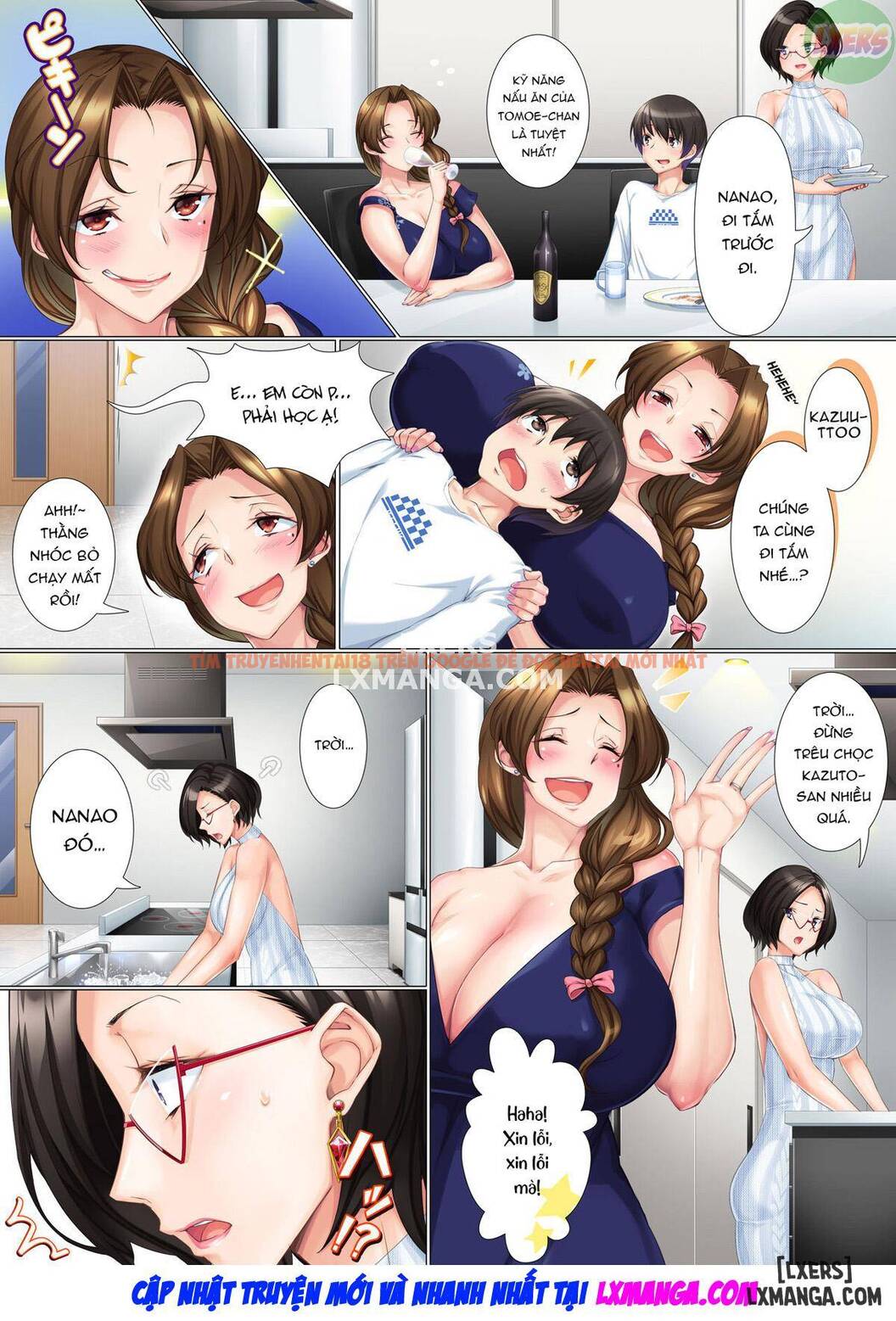 Trang truyện 9 trong truyện tranh Deki Mama ~kyouiku Mama Ga Issen O Koete Shimau Made - One Shot - lxmanga.org