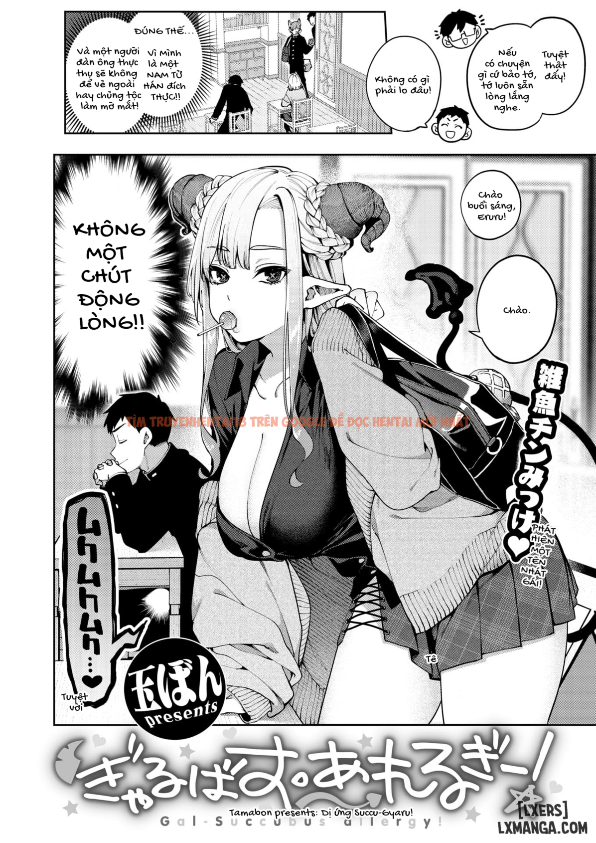 Xem ảnh page_002 trong truyện hentai Dị Ứng Succu-Gyaru! - One Shot - hentaitvn.net