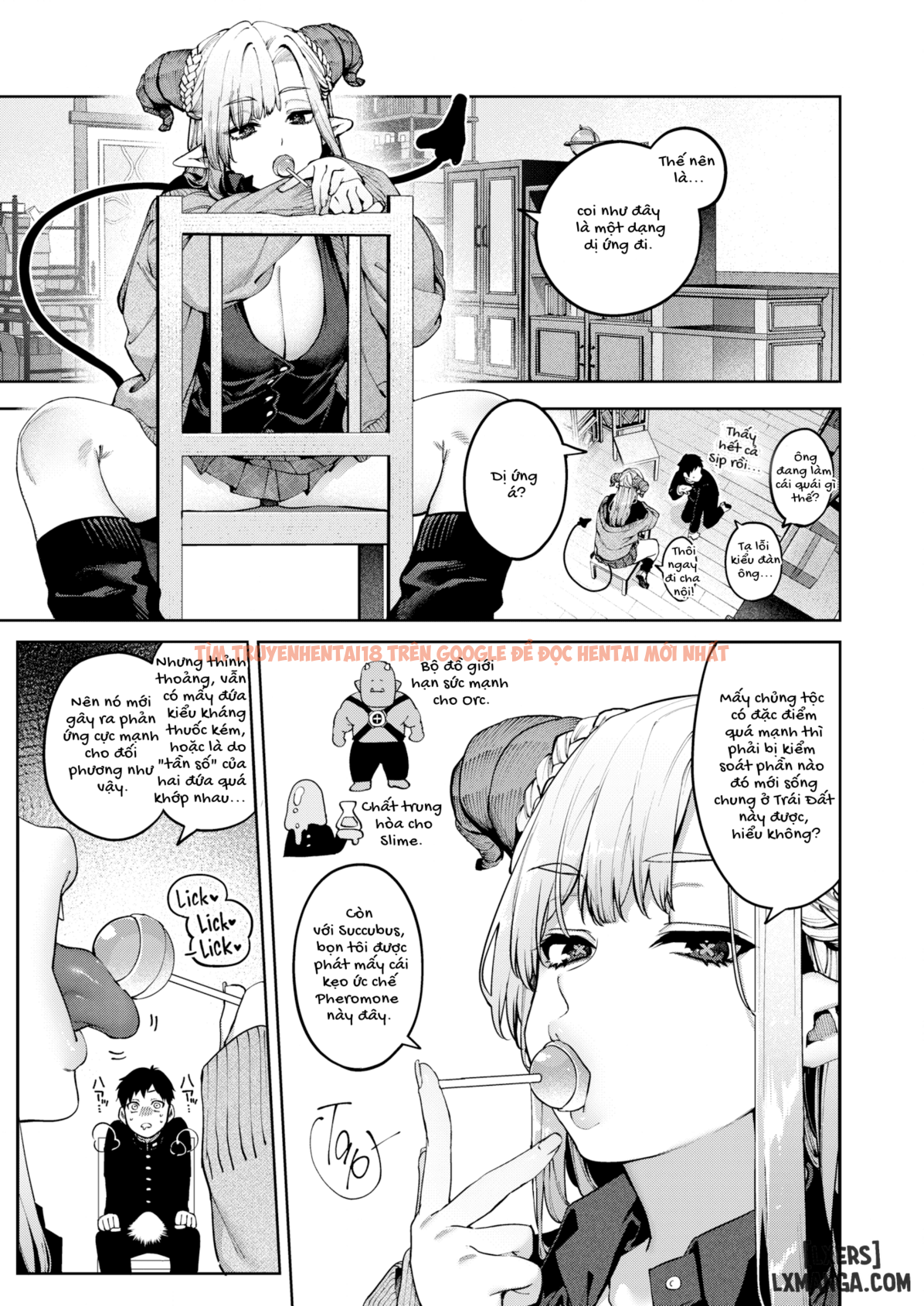 Xem ảnh page_005 trong truyện hentai Dị Ứng Succu-Gyaru! - One Shot - hentaitvn.net