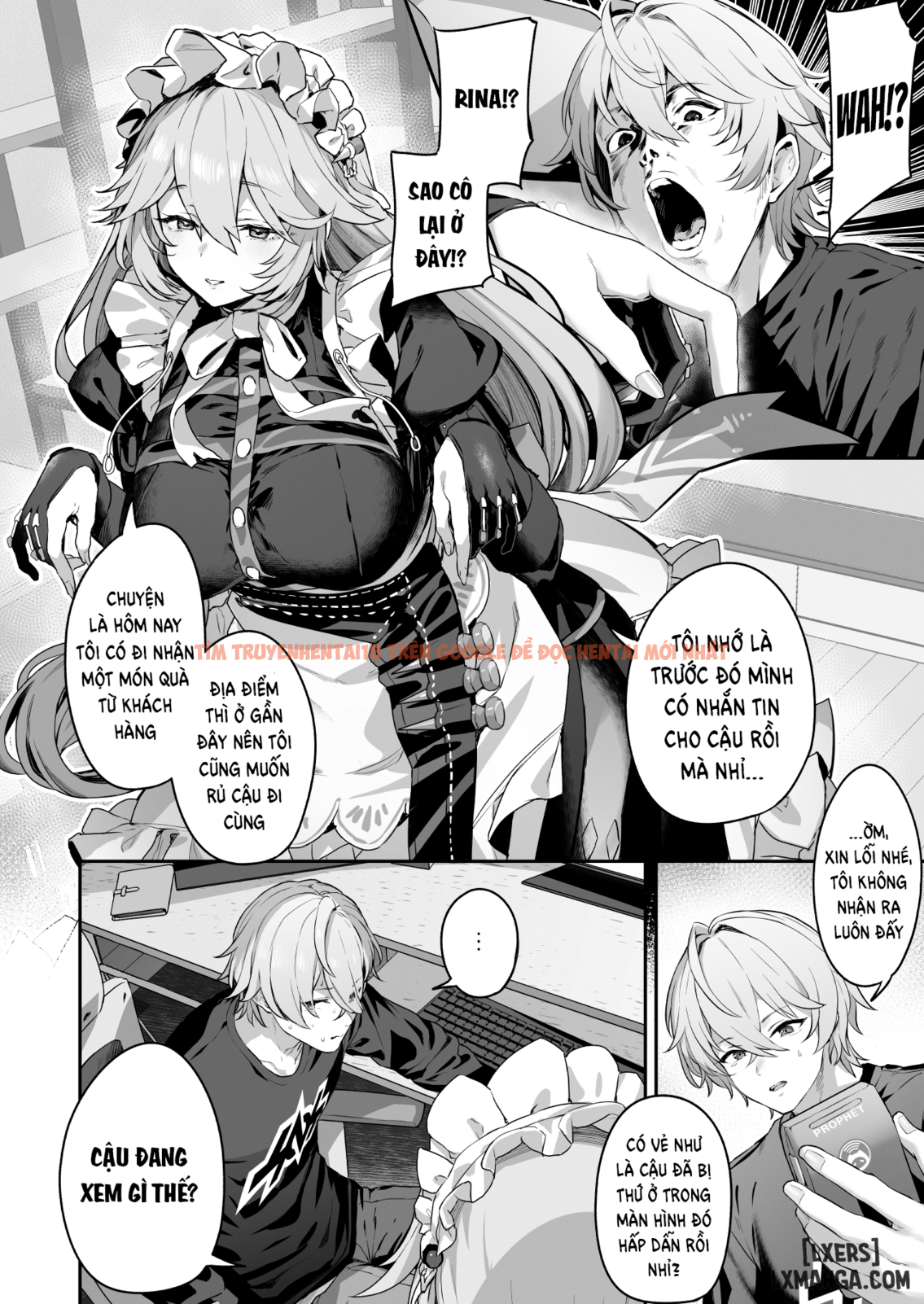 Xem ảnh 3 trong truyện hentai Dịch Vụ Bí Mật Đặc Biệt Của Nữ Hầu Gái Trưởng Rina - One Shot - hentaitvn.net