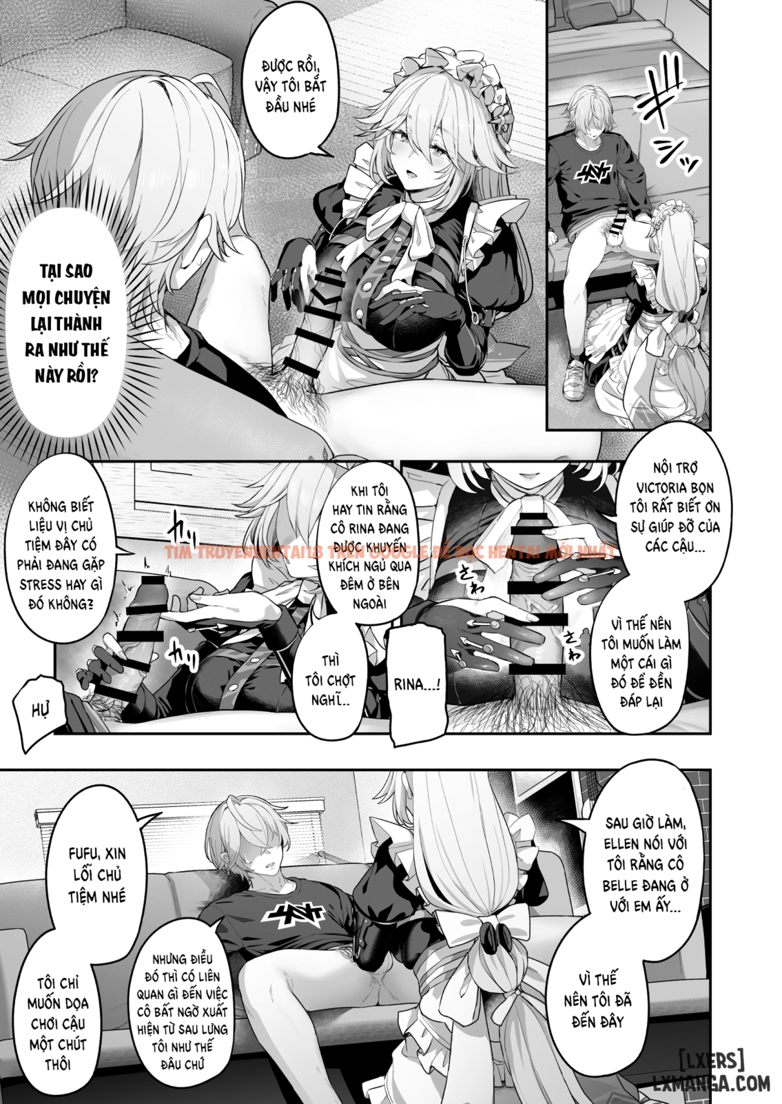 Xem ảnh 6 trong truyện hentai Dịch Vụ Bí Mật Đặc Biệt Của Nữ Hầu Gái Trưởng Rina - One Shot - hentaitvn.net