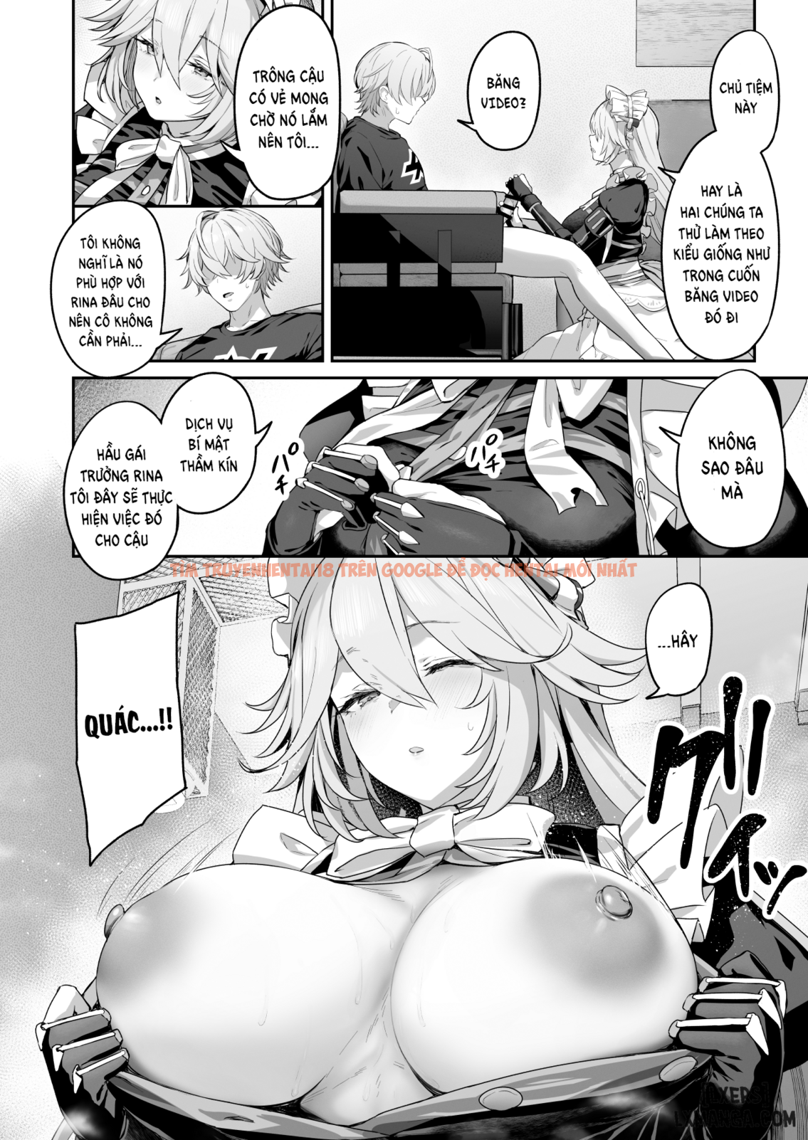Xem ảnh 7 trong truyện hentai Dịch Vụ Bí Mật Đặc Biệt Của Nữ Hầu Gái Trưởng Rina - One Shot - hentaitvn.net
