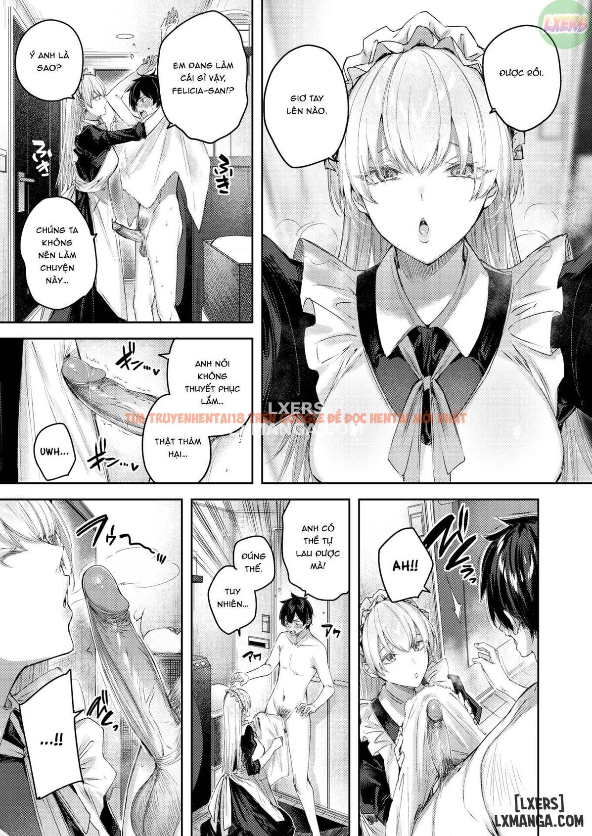 Xem ảnh 12 trong truyện hentai Dịch Vụ Hầu Gái - One Shot - hentaitvn.net