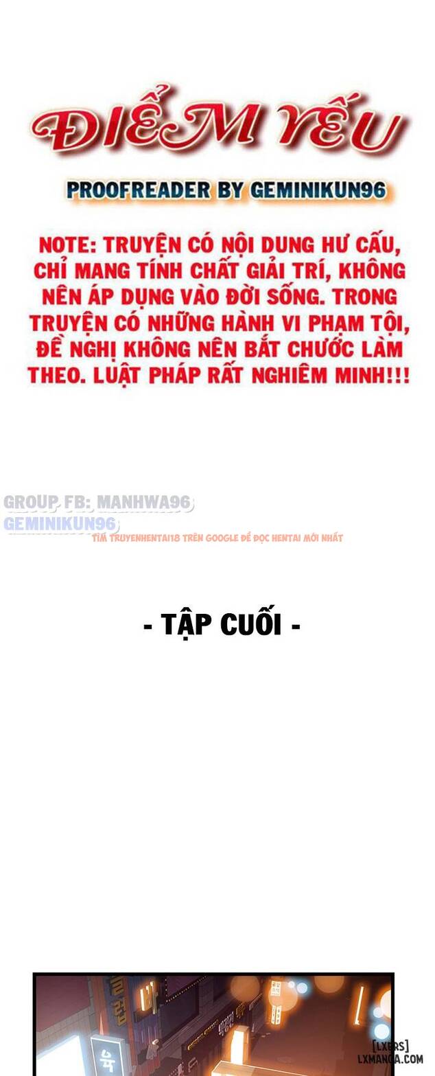 Trang truyện 1 trong truyện tranh Điểm Yếu - Chapter 120 END - hentai24h.pro