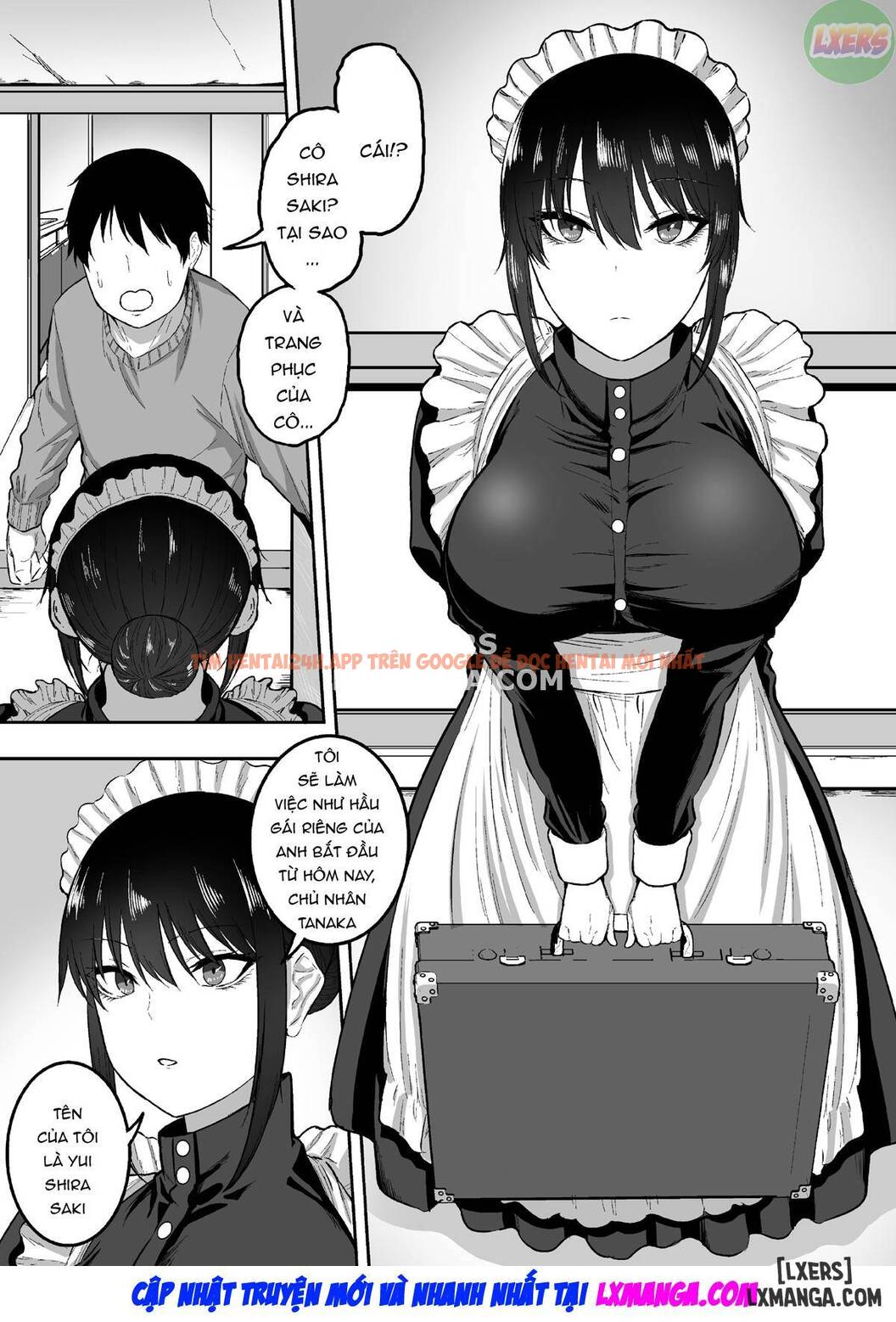 Điều Dưỡng Vui Vẻ Với Shirasaki - Chapter 2: Maid Service By Miss Shirasaki