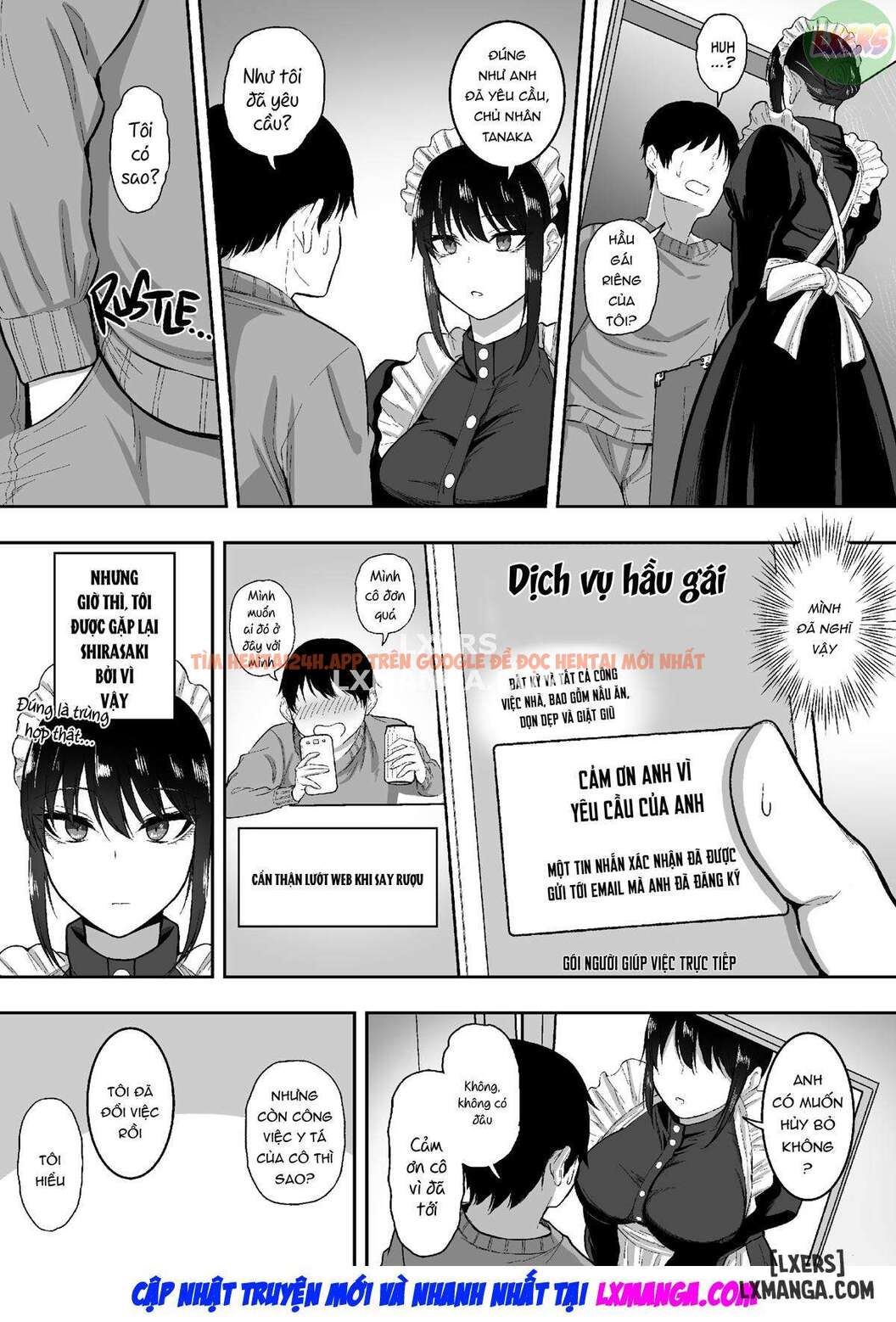 Điều Dưỡng Vui Vẻ Với Shirasaki - Chapter 2: Maid Service By Miss Shirasaki