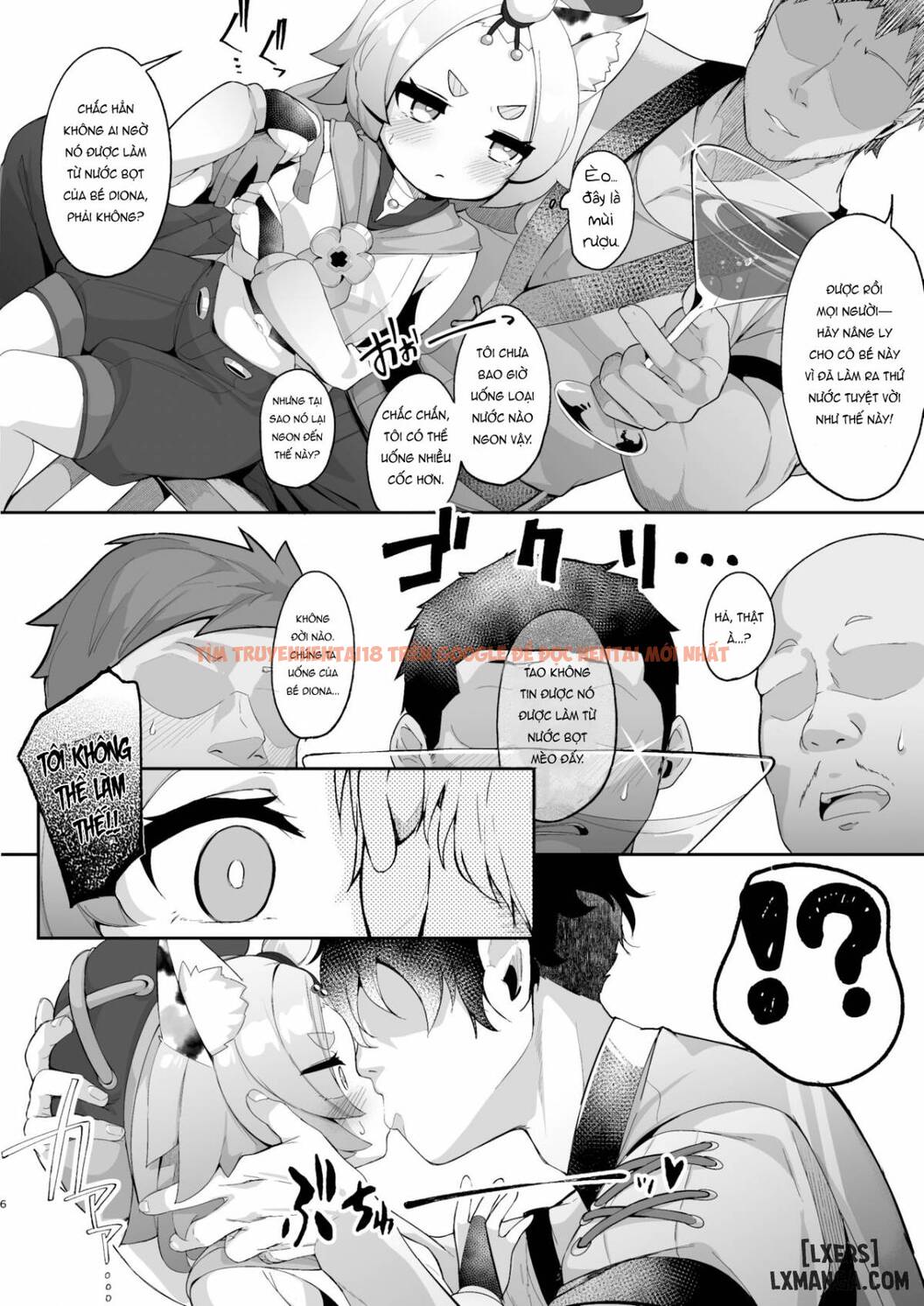Trang truyện 4 trong truyện tranh Diona No Himitsu No Cocktail - One Shot - lxmanga.org