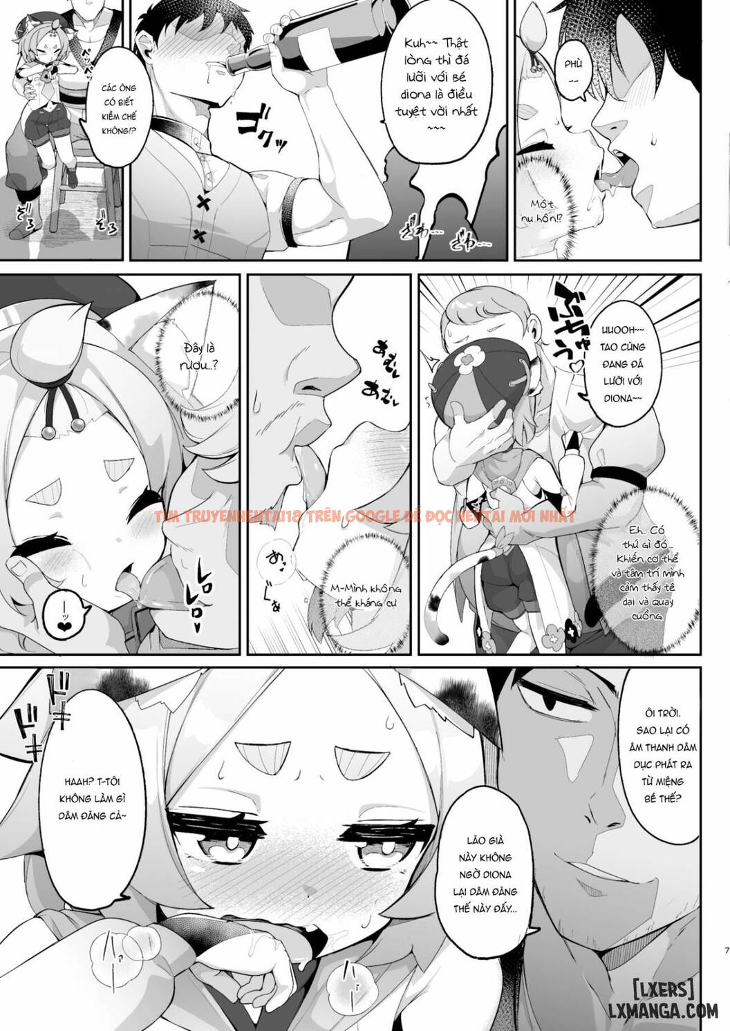 Trang truyện 5 trong truyện tranh Diona No Himitsu No Cocktail - One Shot - lxmanga.org