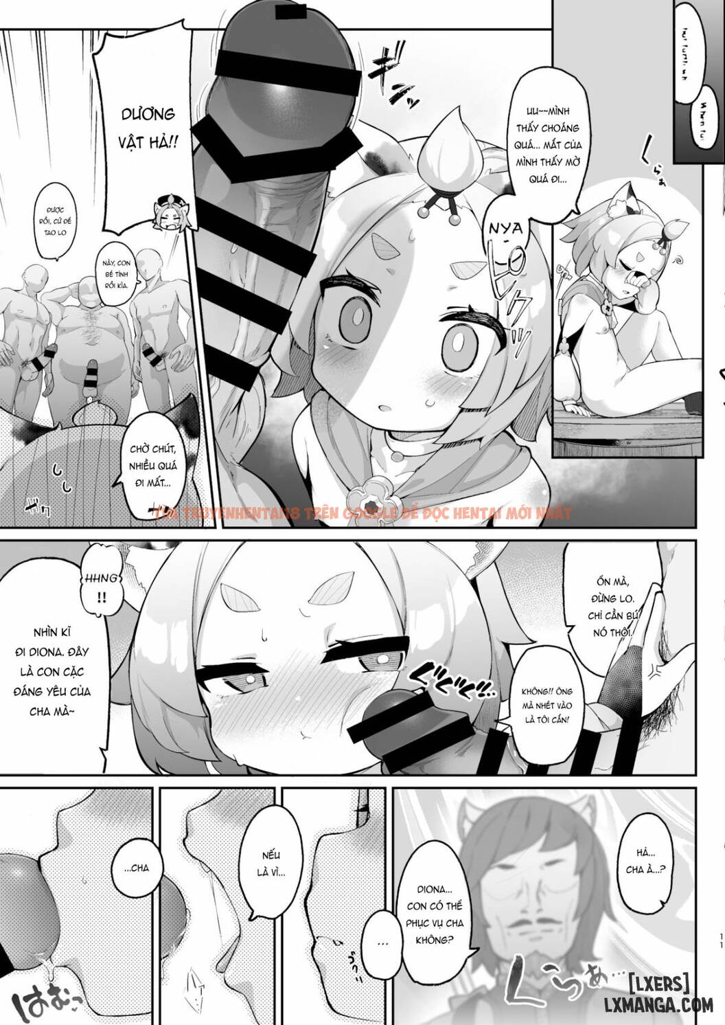 Trang truyện 9 trong truyện tranh Diona No Himitsu No Cocktail - One Shot - lxmanga.org