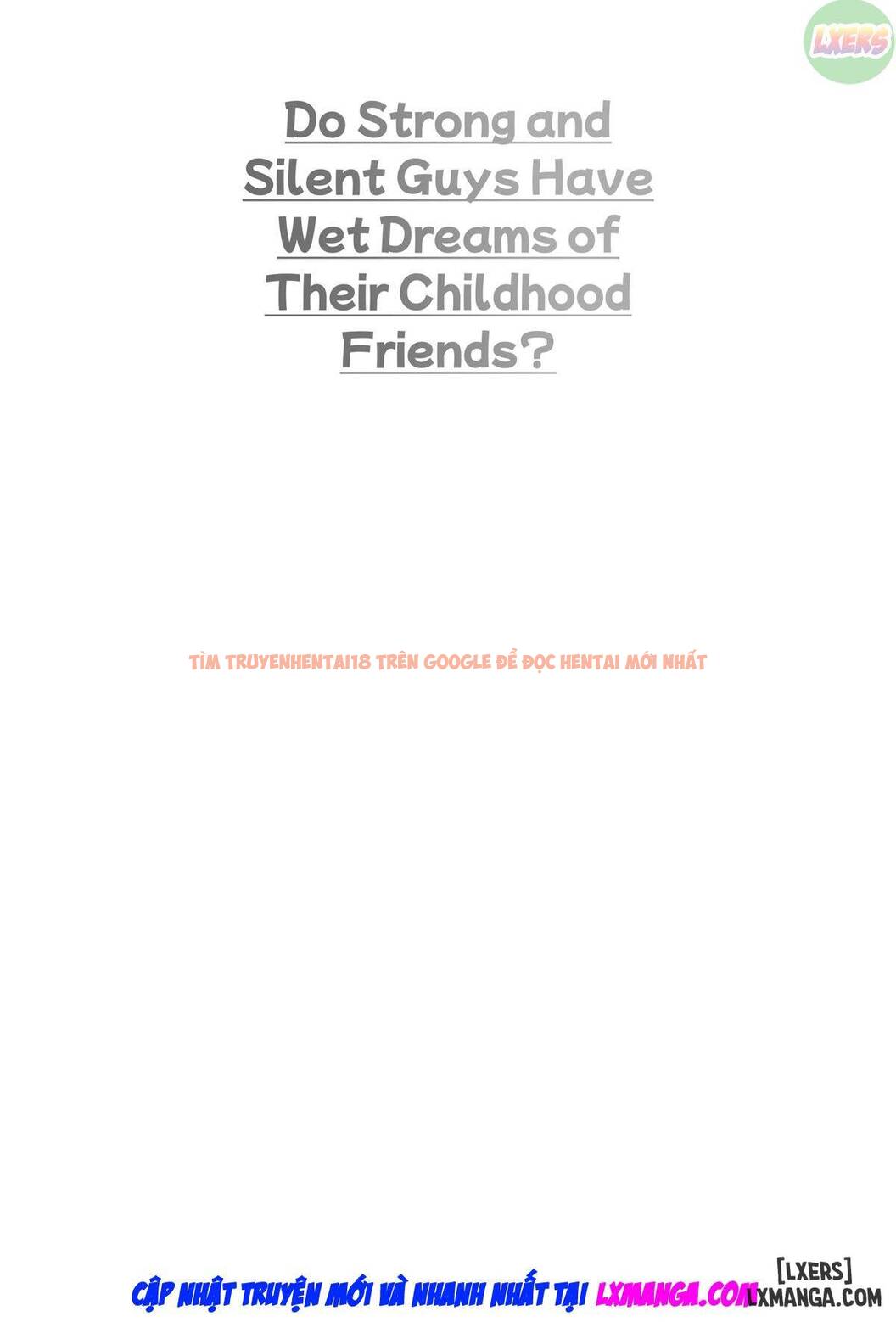 Xem ảnh 4 trong truyện hentai Do Strong And Silent Guys Have Wet Dreams Of Their Childhood Friends - One Shot - hentaitvn.net