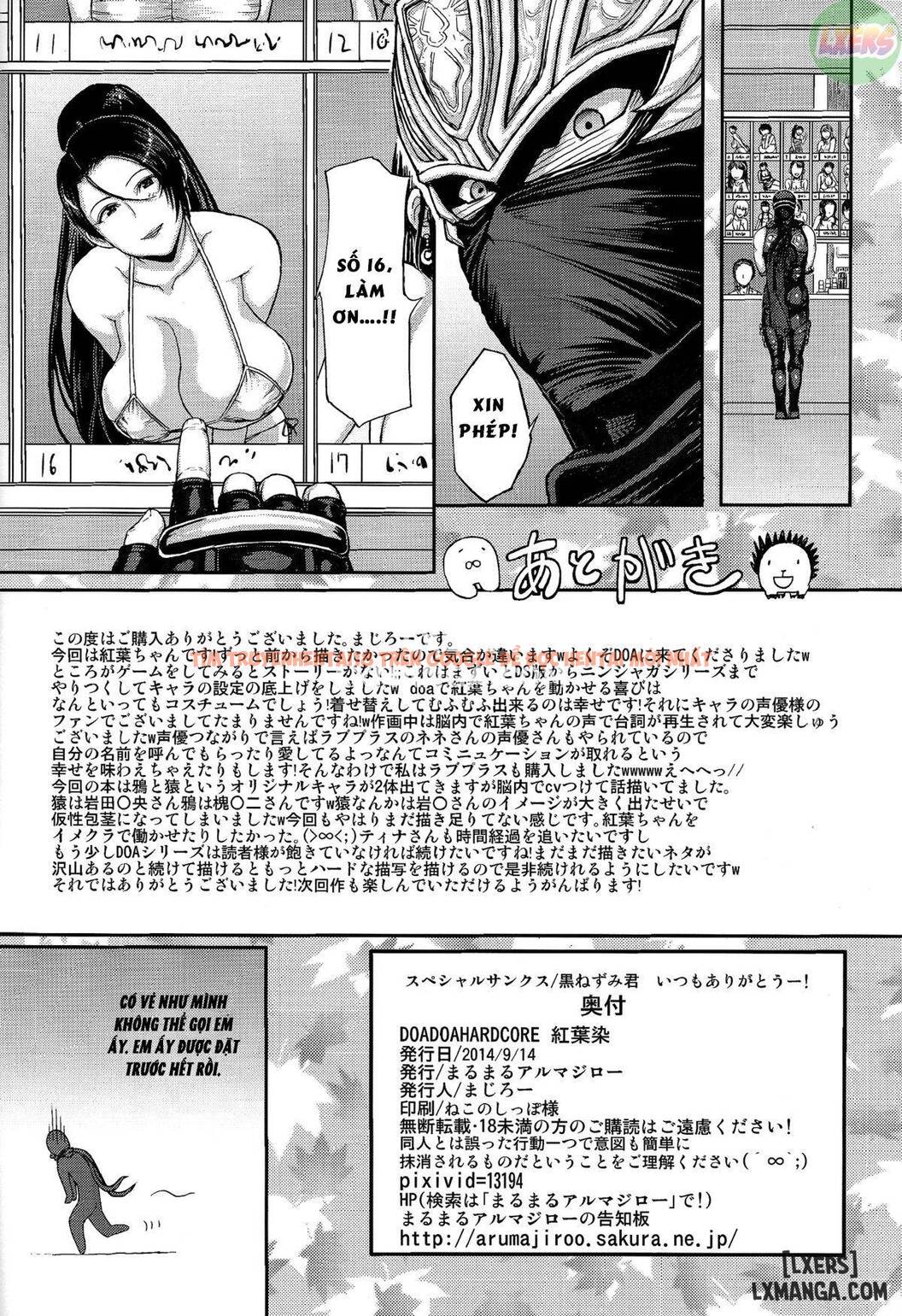 Xem ảnh 48 trong truyện hentai DOA DOA HARD CORE - Staining Momiji - One Shot - hentaitvn.net