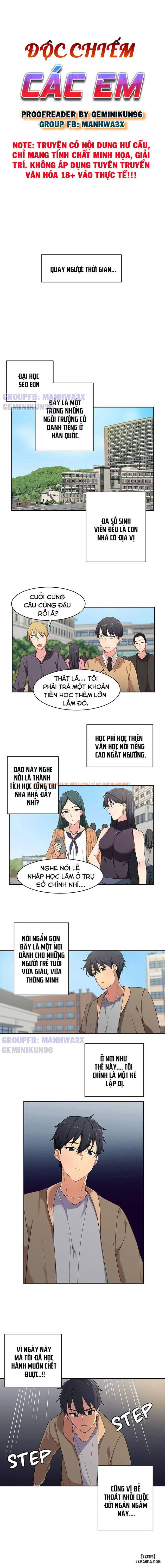 Xem ảnh 1 trong truyện hentai Độc chiếm các em - Chapter 3 - hentaitvn.net