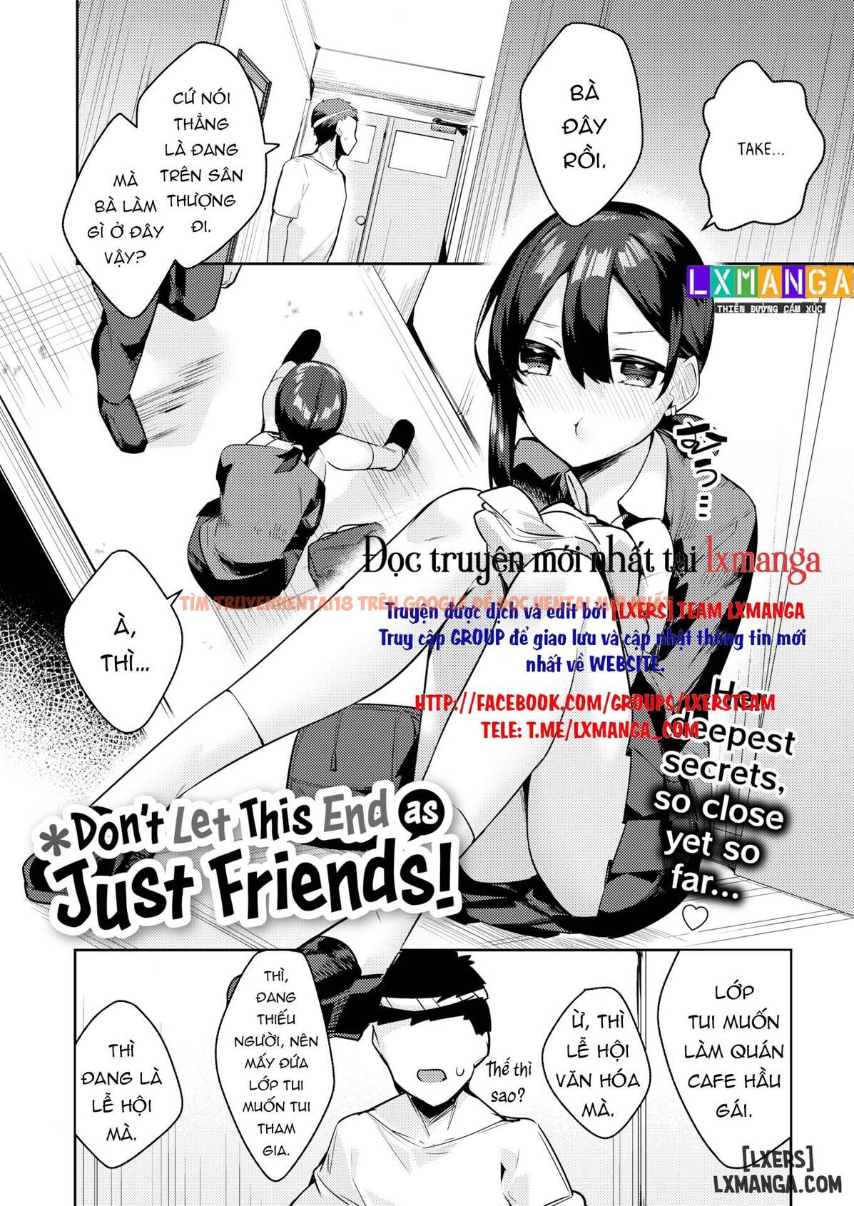 Trang truyện 1 689ab8aebf388 trong truyện tranh Don’t Let This End As Just Friends! Comic X-eros #100 - One Shot - zhentaivn.pro