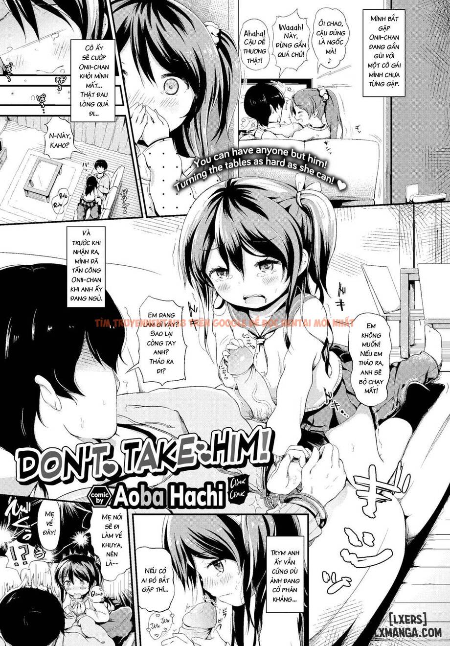 Xem ảnh 1 trong truyện hentai Don't Take Him! - One Shot - hentaitvn.net