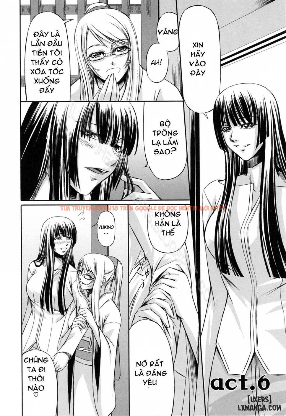 Xem ảnh 1 trong truyện hentai Double Helix Of Her And The Older Sister - Chapter 6 - hentaitvn.net