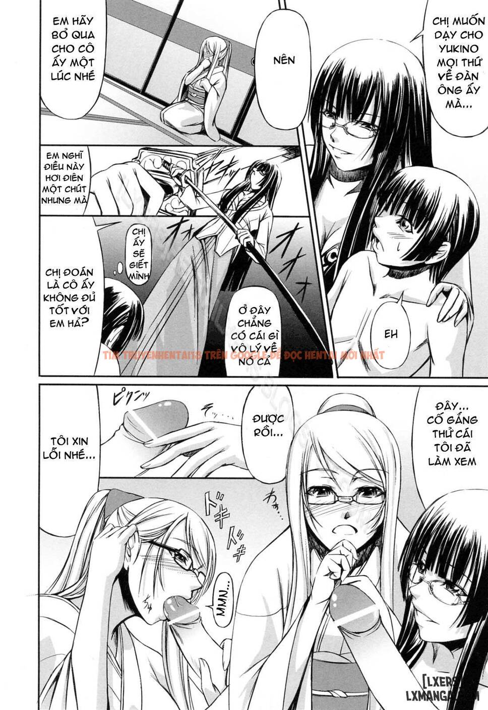 Xem ảnh 9 trong truyện hentai Double Helix Of Her And The Older Sister - Chapter 6 - hentaitvn.net