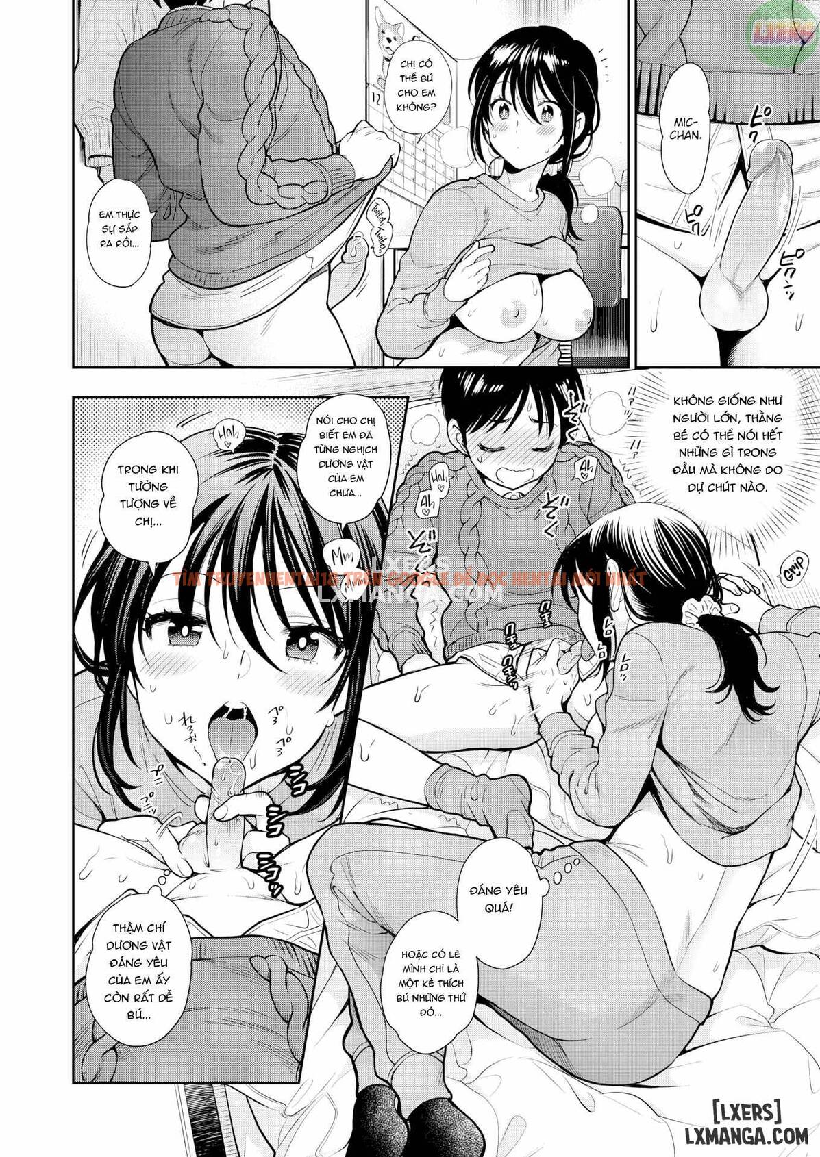 Trang truyện 12 trong truyện tranh Doutei Otouto To Bitch Ane - Chap 8 - lxmanga.org