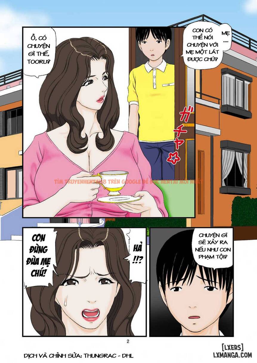 Trang truyện 1 trong truyện tranh Đắm Chìm Trong Sự Ngây Ngất Cùng Với Con Trai - One Shot - lxmanga.org