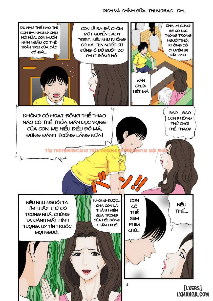 Trang truyện 3 trong truyện tranh Đắm Chìm Trong Sự Ngây Ngất Cùng Với Con Trai - One Shot - lxmanga.org
