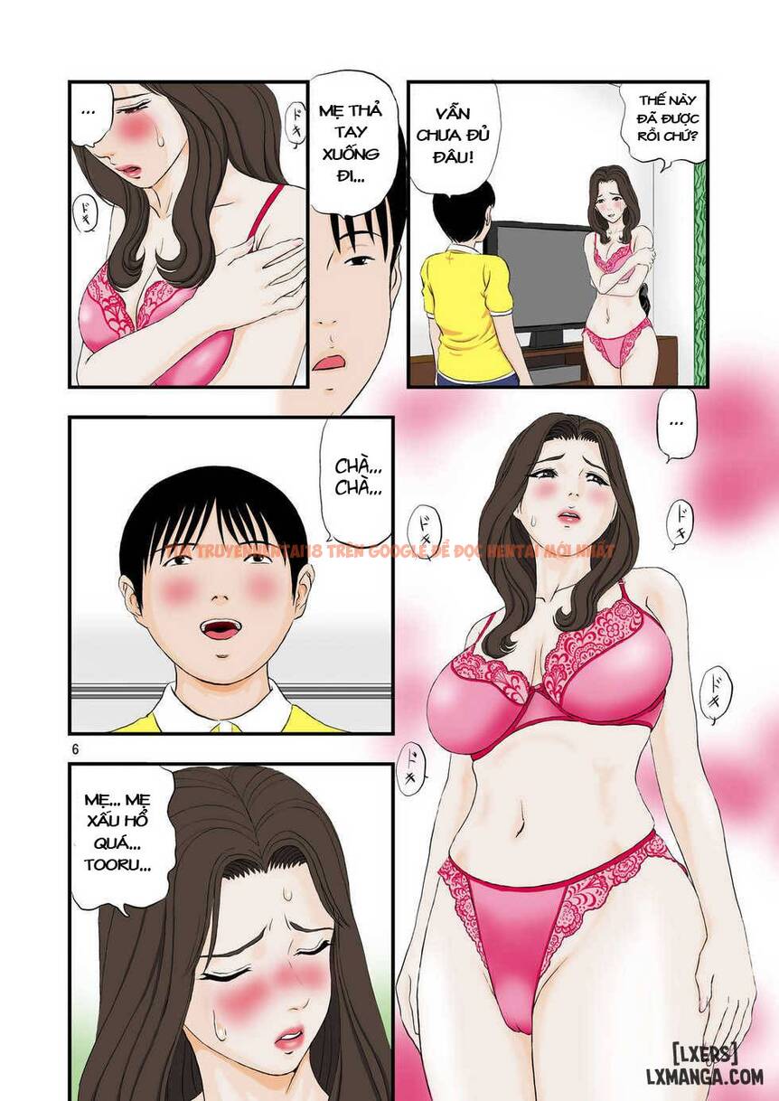 Trang truyện 5 trong truyện tranh Đắm Chìm Trong Sự Ngây Ngất Cùng Với Con Trai - One Shot - lxmanga.org