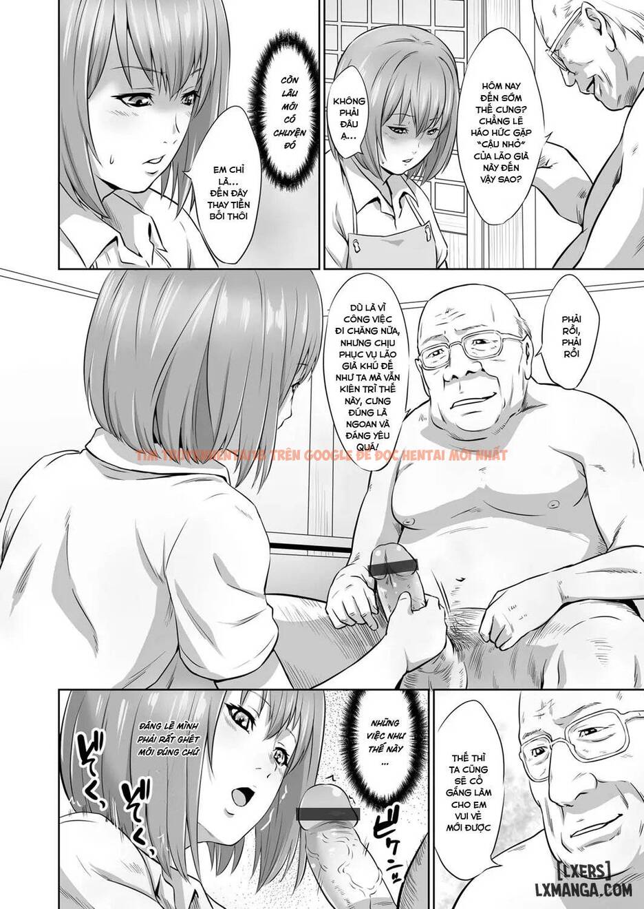 Trang truyện 2 6980c0689218e trong truyện tranh Dù Ông Già… Mà Vẫn Sướng - Ông già và nữ nhân viên chăm sóc tại gia Phần cuối - truyenhentai18.net