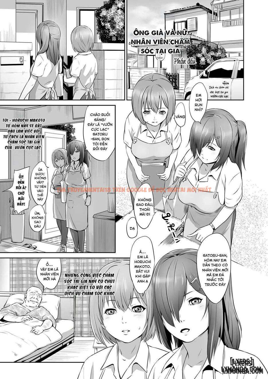 Trang truyện 4 6980bbcb8409e trong truyện tranh Dù Ông Già… Mà Vẫn Sướng - Ông già và nữ nhân viên chăm sóc tại gia Phần đầu - www.lxmanga.org