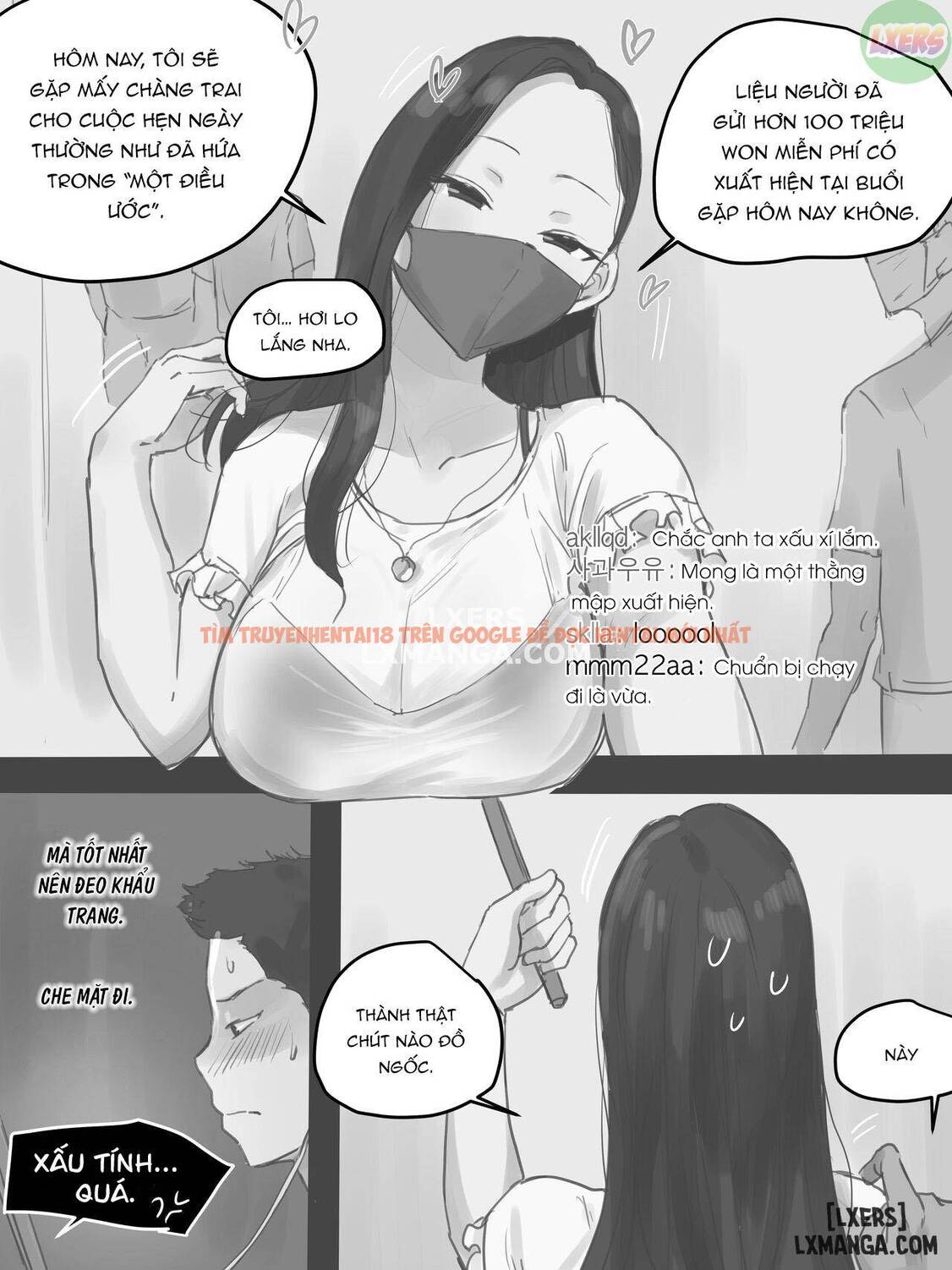Trang truyện 3 trong truyện tranh Không Che Tình Yêu Kép - Chap 2 END - lxmanga.org