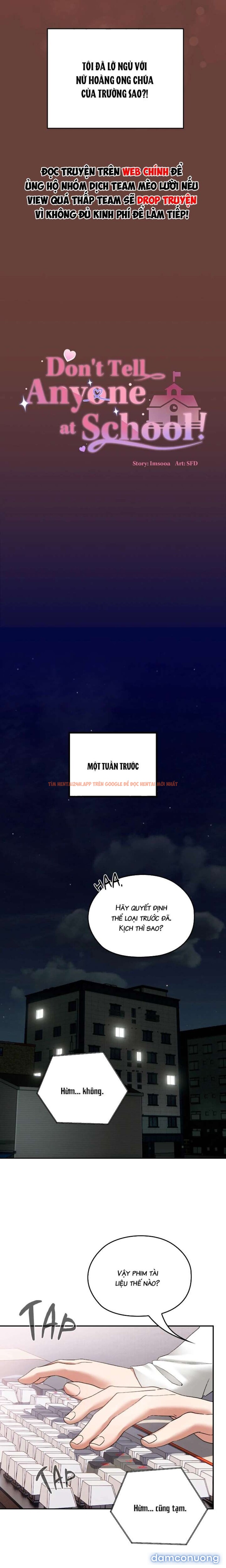 Xem ảnh Đừng Nói Với Ai Ở Trường! - Chapter 1 - 4 - Truyenhentaiz.net