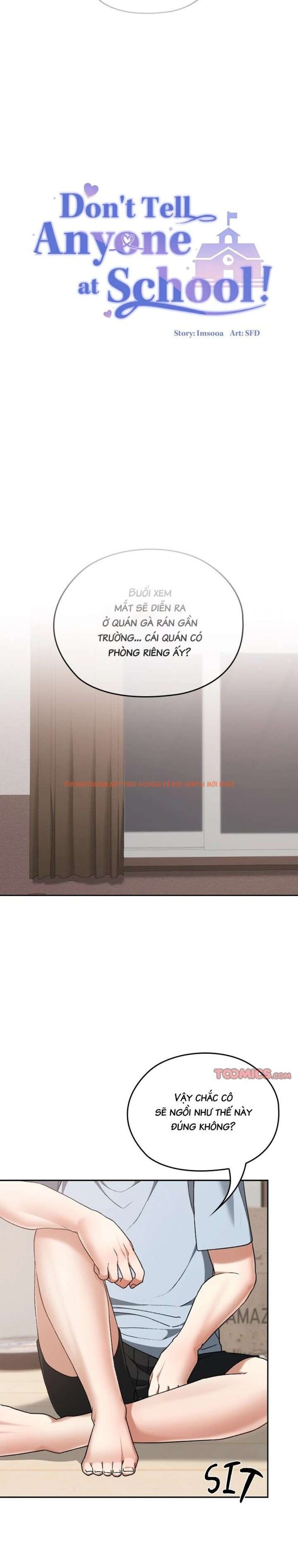 Xem ảnh Đừng Nói Với Ai Ở Trường! - Chapter 24 - 3 1 - Truyenhentaiz.net