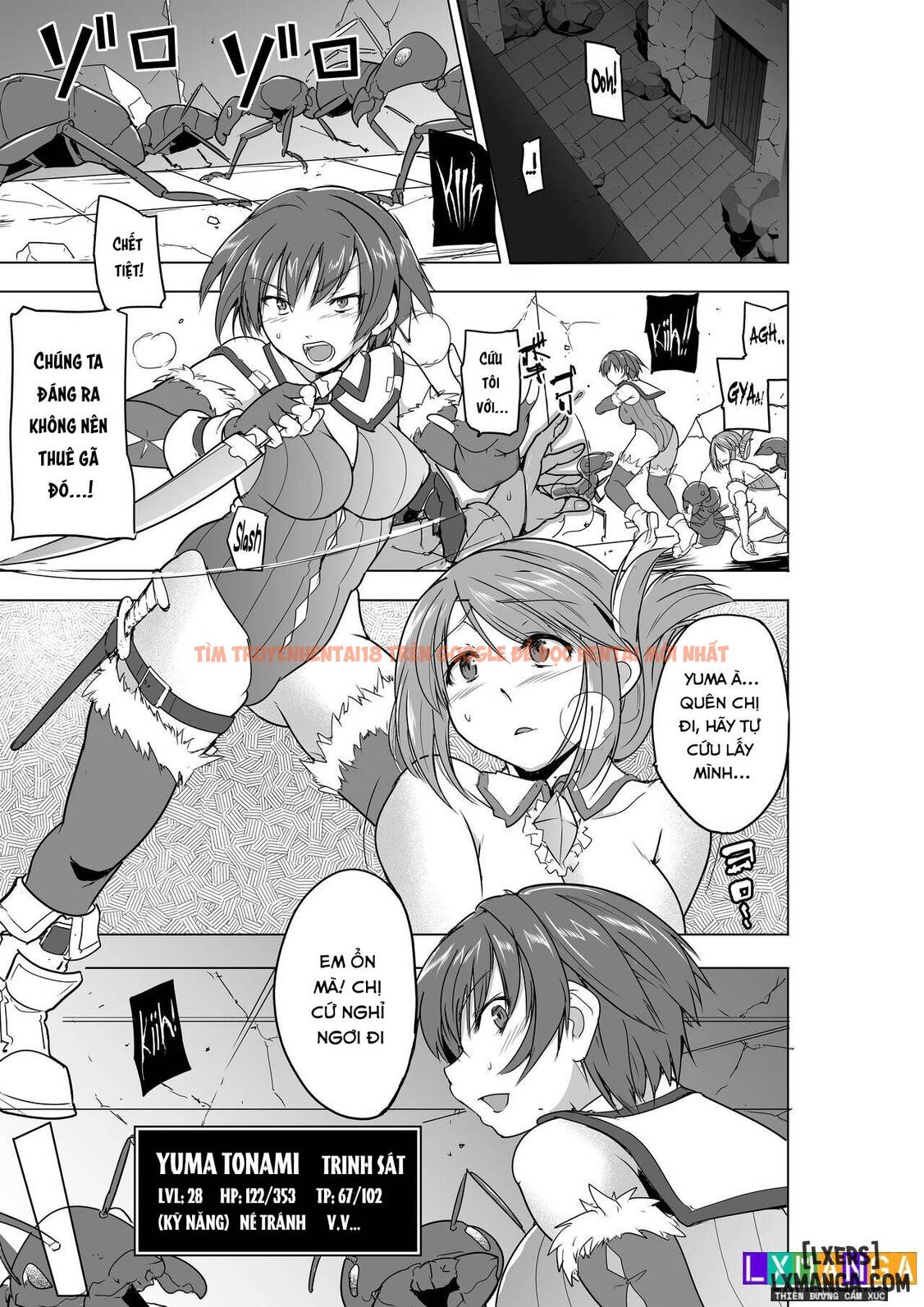 Xem ảnh 4 trong truyện hentai Dungeon Travelers - Futari No Himegoto Badend - One Shot. - www.hentaitvn.net