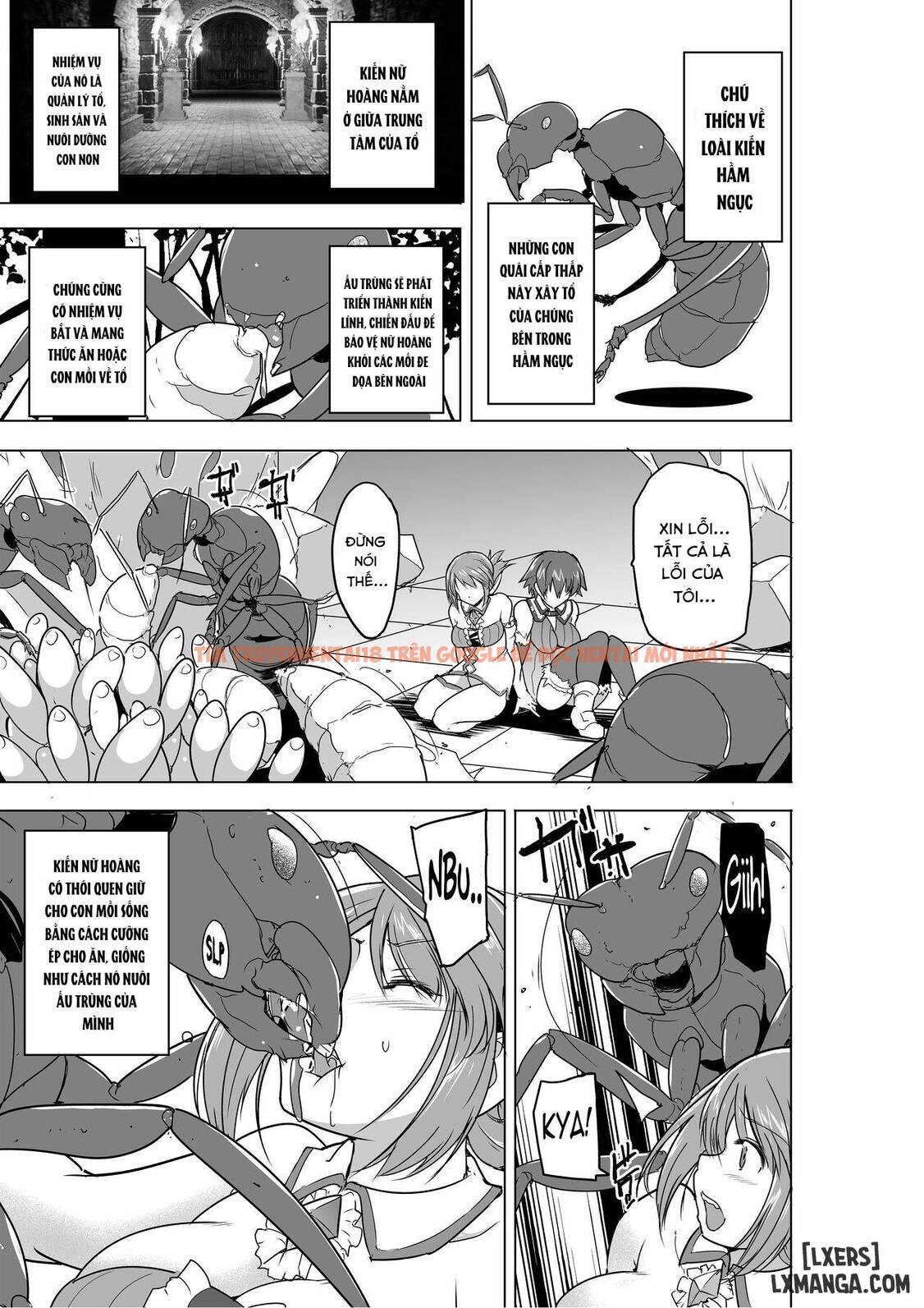 Xem ảnh 8 trong truyện hentai Dungeon Travelers - Futari No Himegoto Badend - One Shot. - www.hentaitvn.net