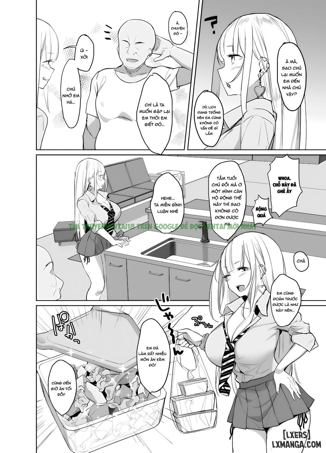 Xem ảnh 2 trong truyện hentai Ecchi Na Gal JK Ga Kyokon Zetsurin Oji-san To Pakoru Yatsu - Chap 1 - truyenhentai18.net