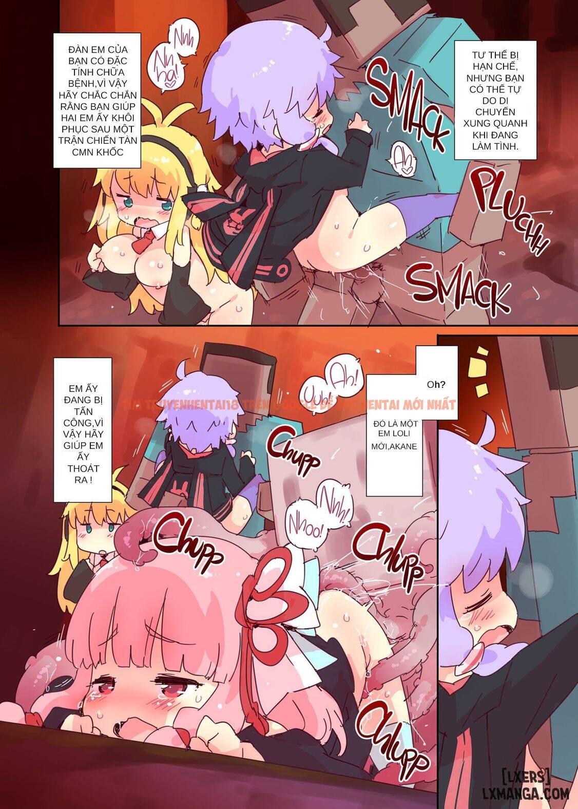 Trang truyện 7 trong truyện tranh Ecchi Na Minecraft Goannai Bon - One Shot - hentai24h.pro