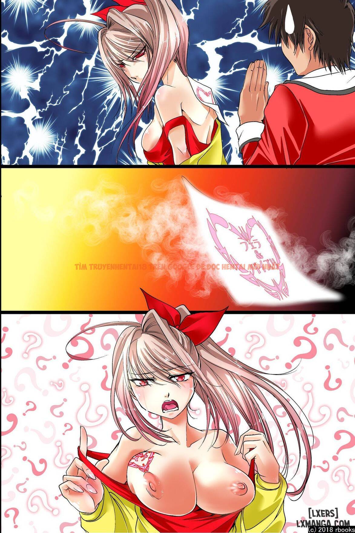 Xem ảnh 14 trong truyện hentai Ecchi Zettai Meirei Seal Gakuen - One Shot - hentaitvn.net