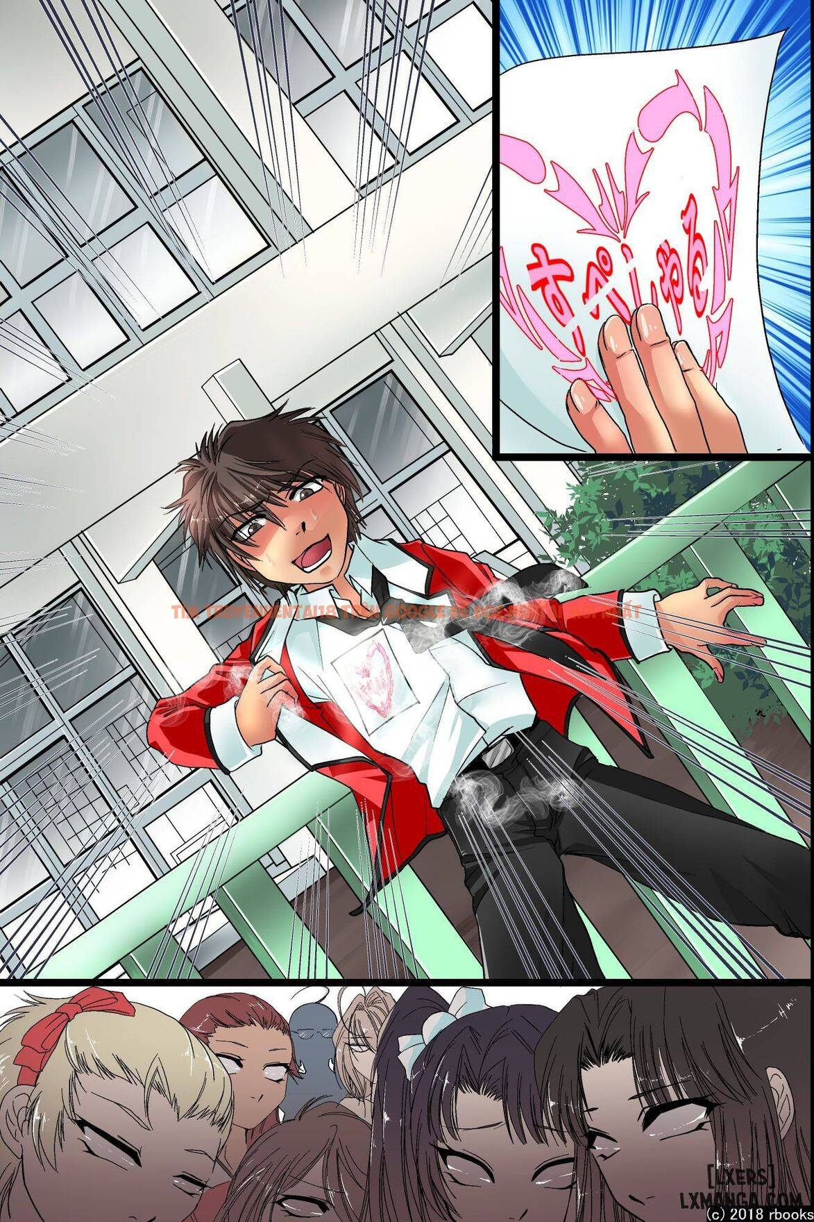 Xem ảnh 37 trong truyện hentai Ecchi Zettai Meirei Seal Gakuen - One Shot - hentaitvn.net