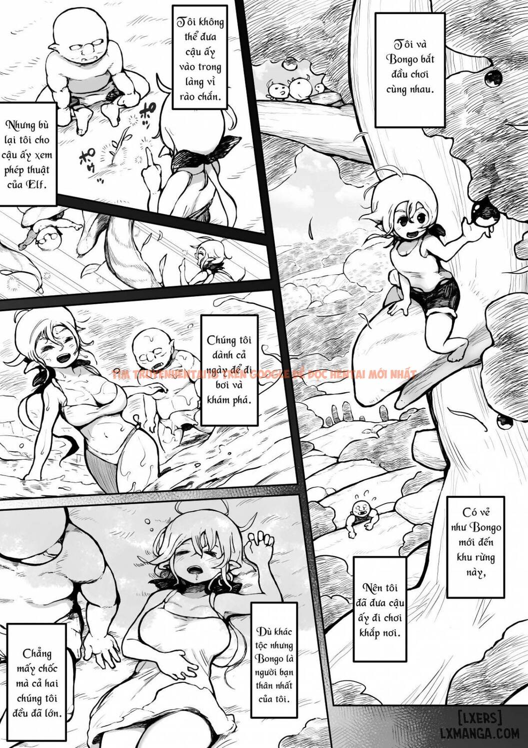 Xem ảnh 4 trong truyện hentai Elf And Orc Are Growing Up - One Shot - hentaitvn.net