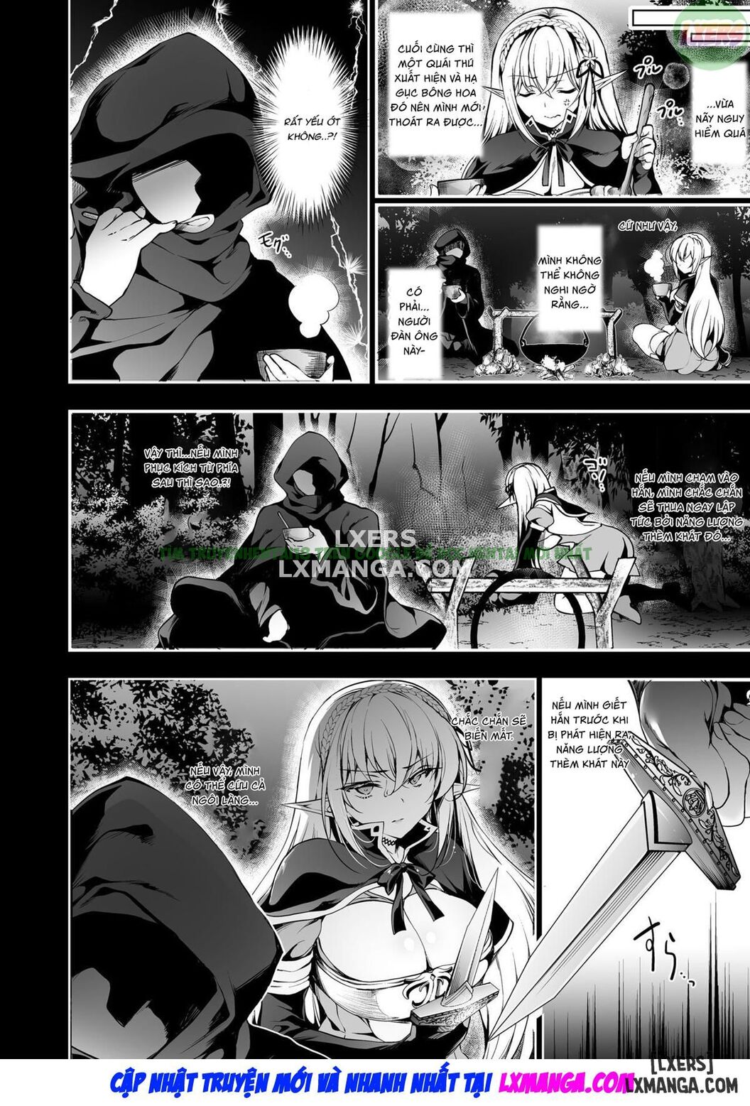 Xem ảnh 9 trong truyện hentai Elf ni Inmon o Tsukeru Hon - Chapter 2 - truyenhentai18.pro