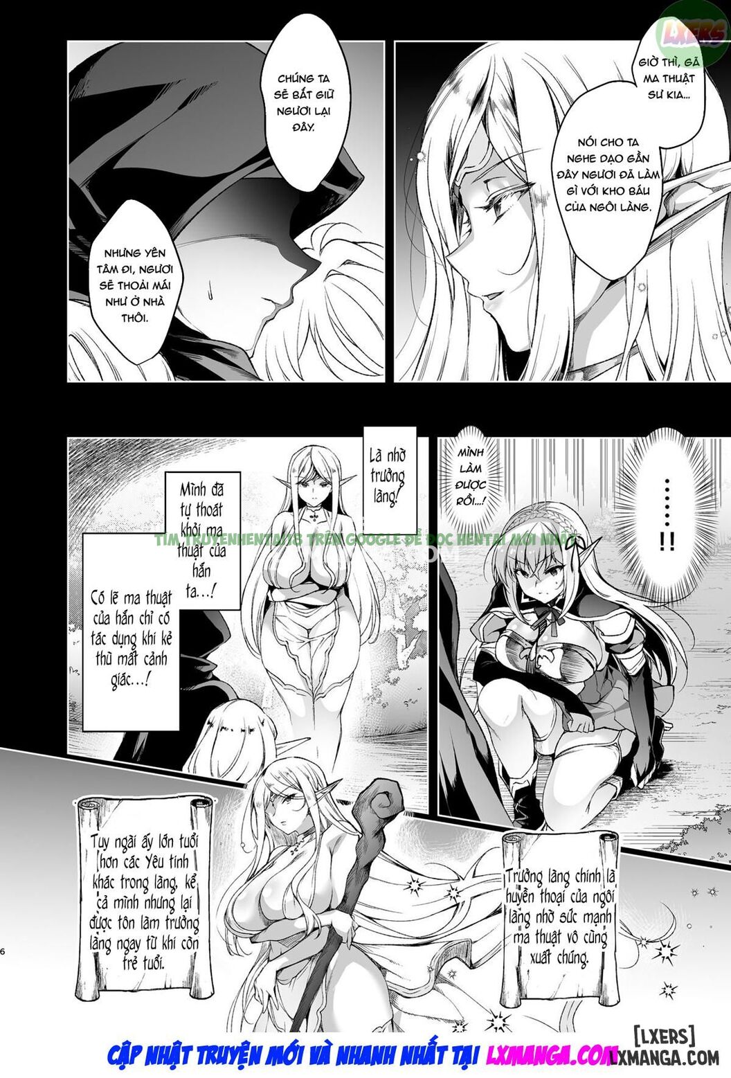 Xem ảnh 9 trong truyện hentai Elf ni Inmon o Tsukeru Hon - Chapter 3 - truyenhentai18.pro