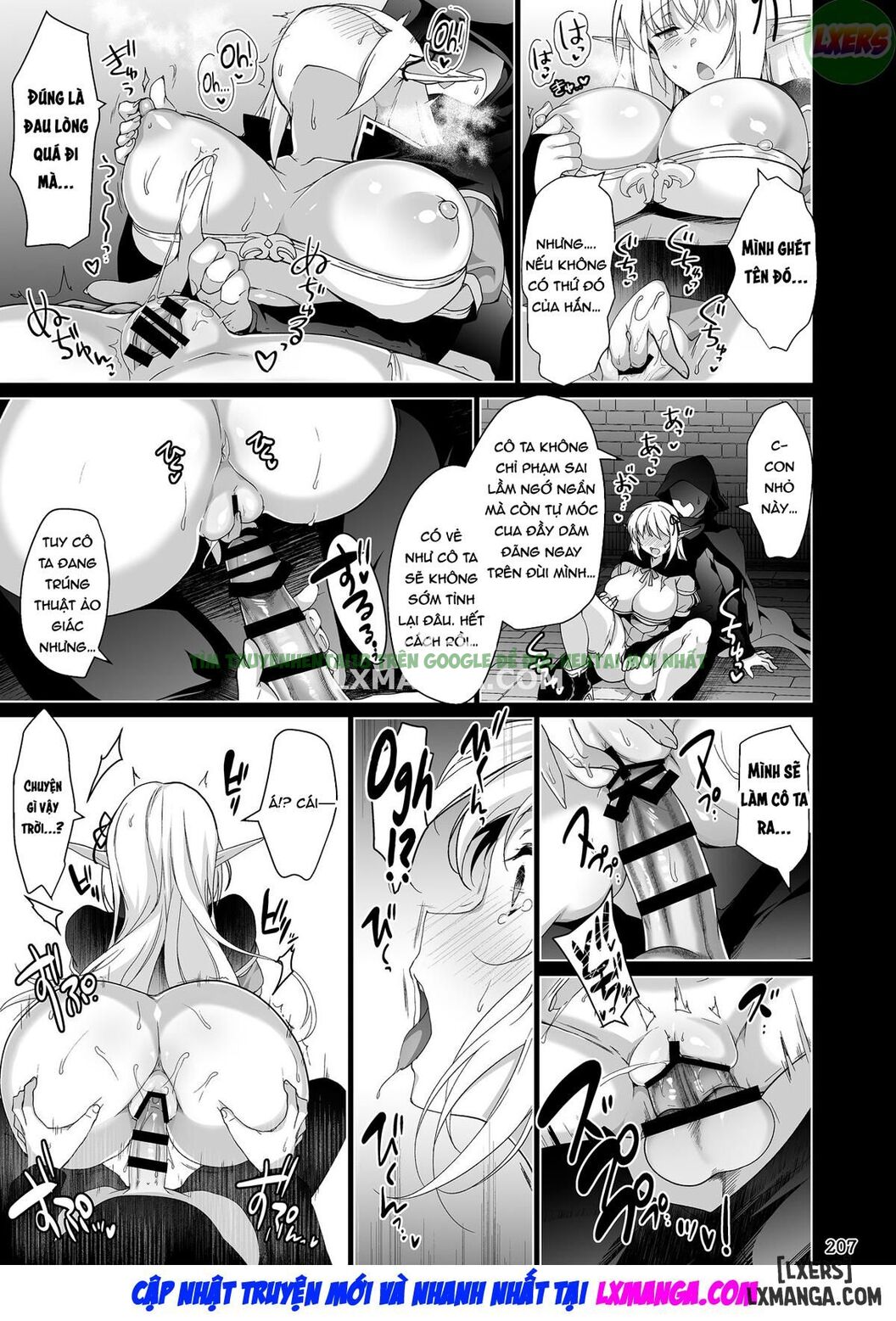 Xem ảnh 33 trong truyện hentai Elf ni Inmon o Tsukeru Hon - Chapter 4 - truyenhentai18.pro