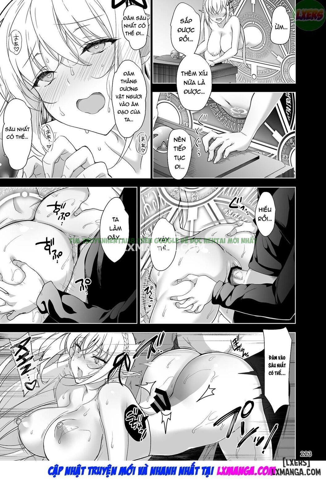 Xem ảnh 49 trong truyện hentai Elf ni Inmon o Tsukeru Hon - Chapter 4 - truyenhentai18.pro