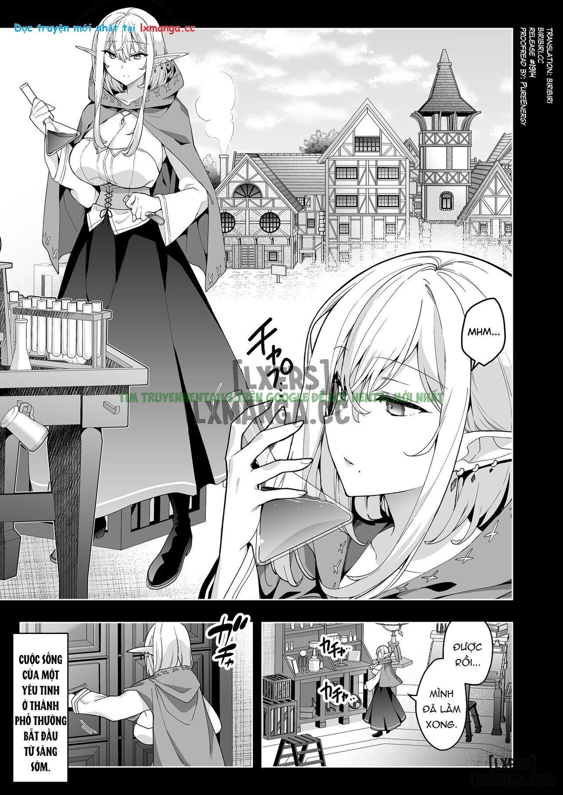 Xem ảnh 4 trong truyện hentai Elf ni Inmon o Tsukeru Hon - Chapter 6 - truyenhentai18.pro