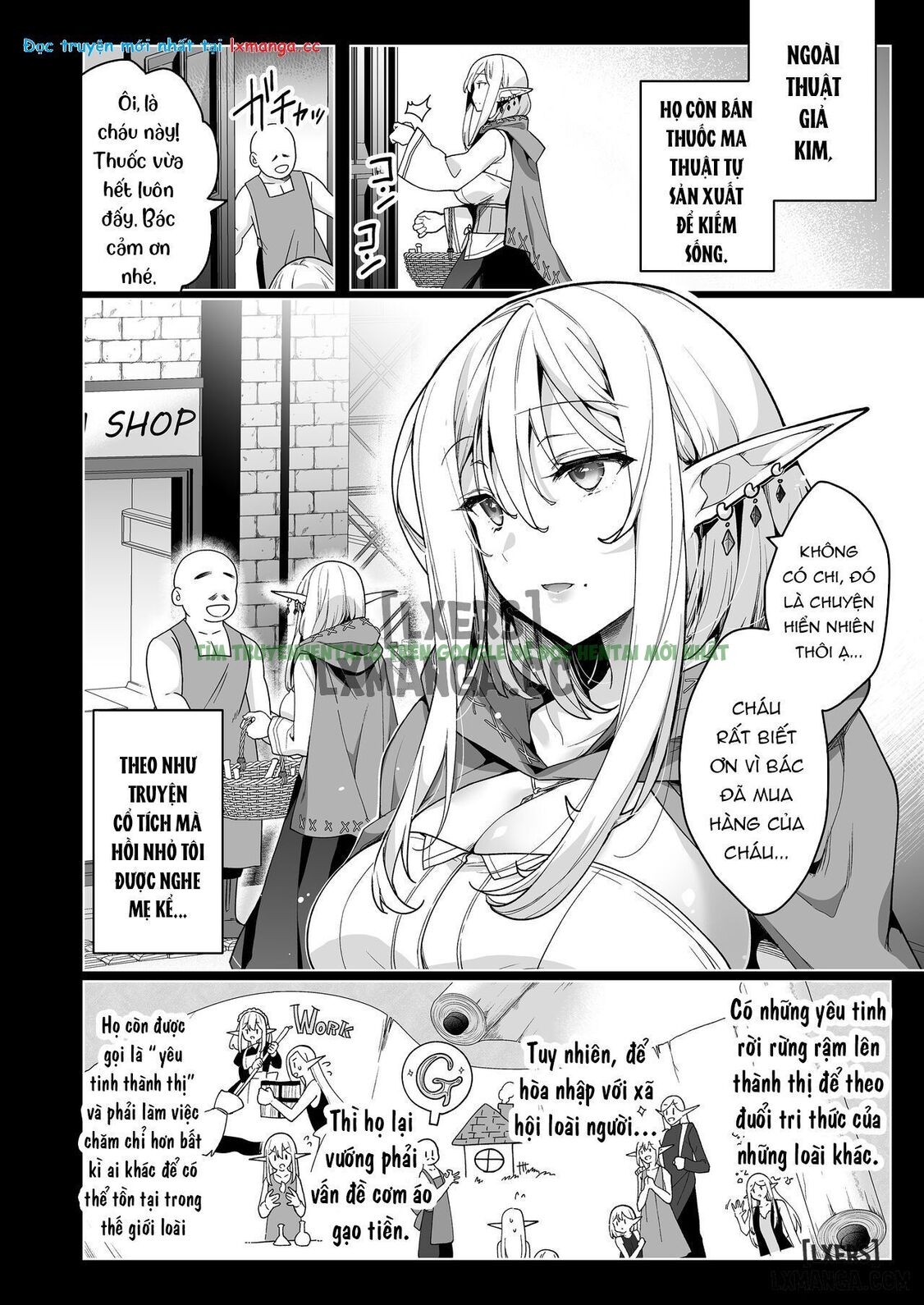 Xem ảnh 5 trong truyện hentai Elf ni Inmon o Tsukeru Hon - Chapter 6 - truyenhentai18.pro