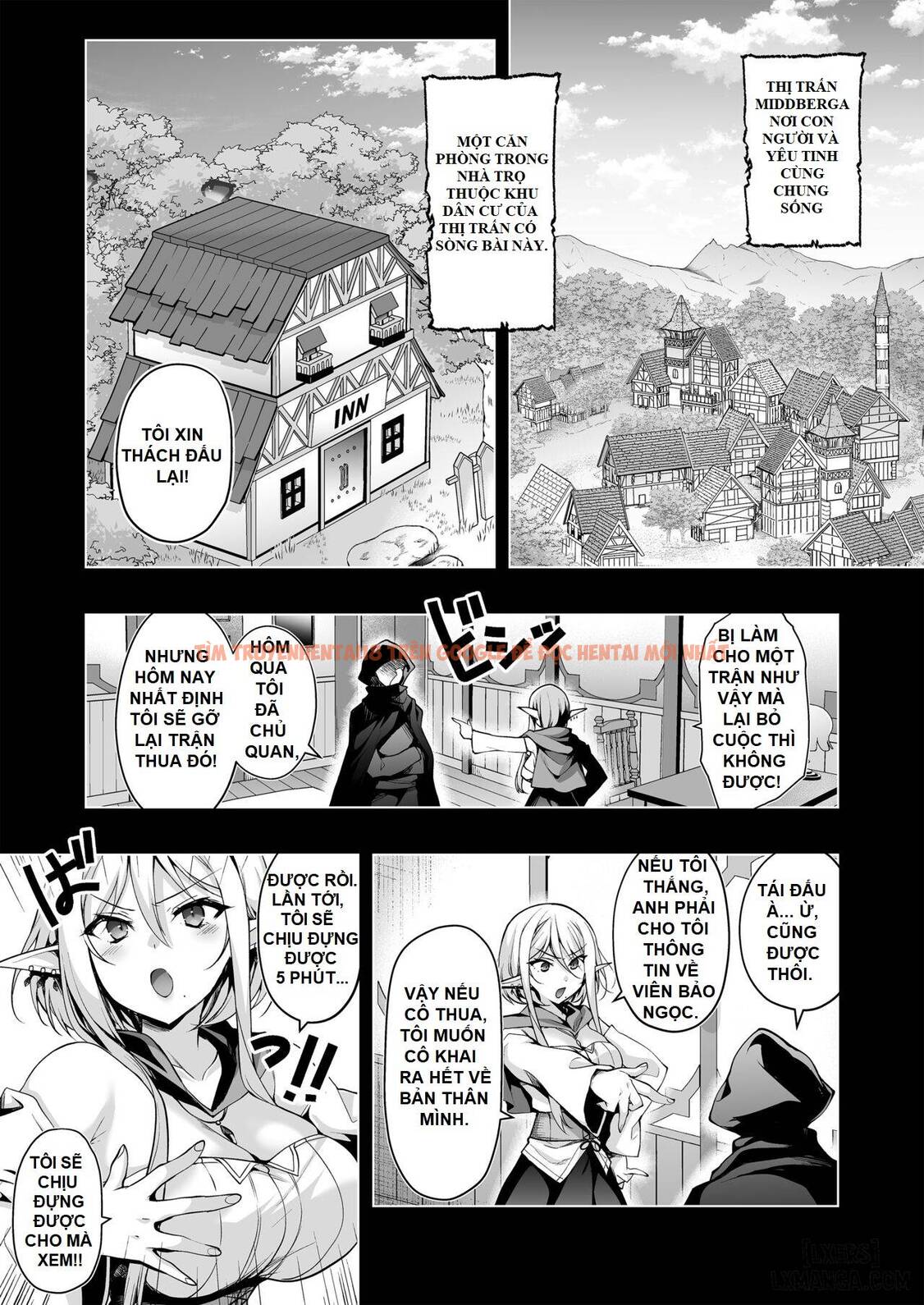 Xem ảnh 1 trong truyện hentai Elf ni Inmon o Tsukeru Hon - CHAPTER 7 - hentaitvn.net