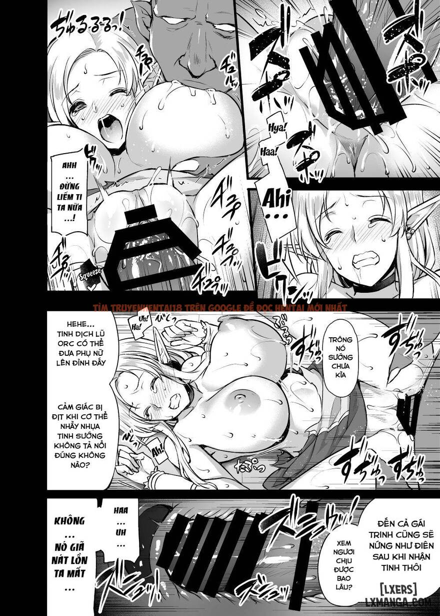 Xem ảnh 13 trong truyện hentai Elf No Okaa-san ~Giri No Musuko No Me No Mae De Orc Ni Okasarete - One Shot - hentaitvn.net