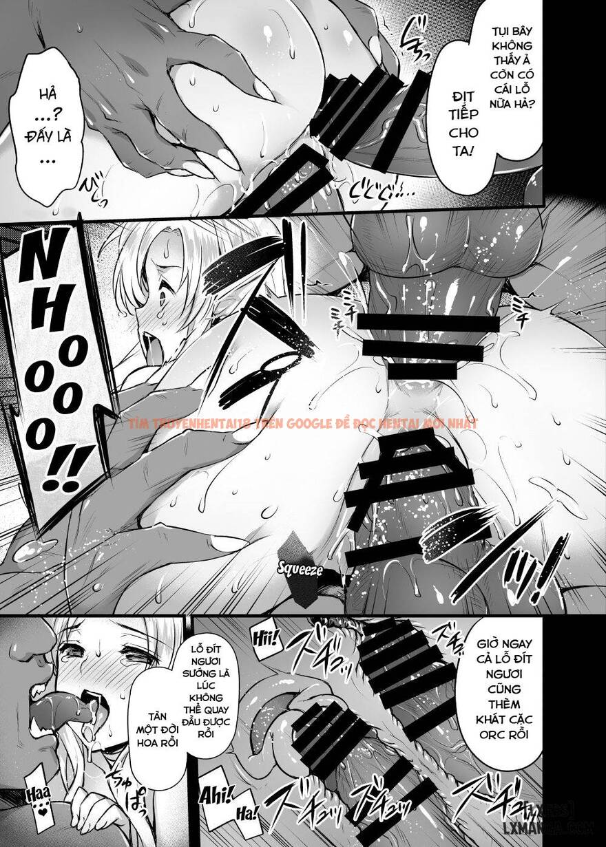 Xem ảnh 18 trong truyện hentai Elf No Okaa-san ~Giri No Musuko No Me No Mae De Orc Ni Okasarete - One Shot - hentaitvn.net