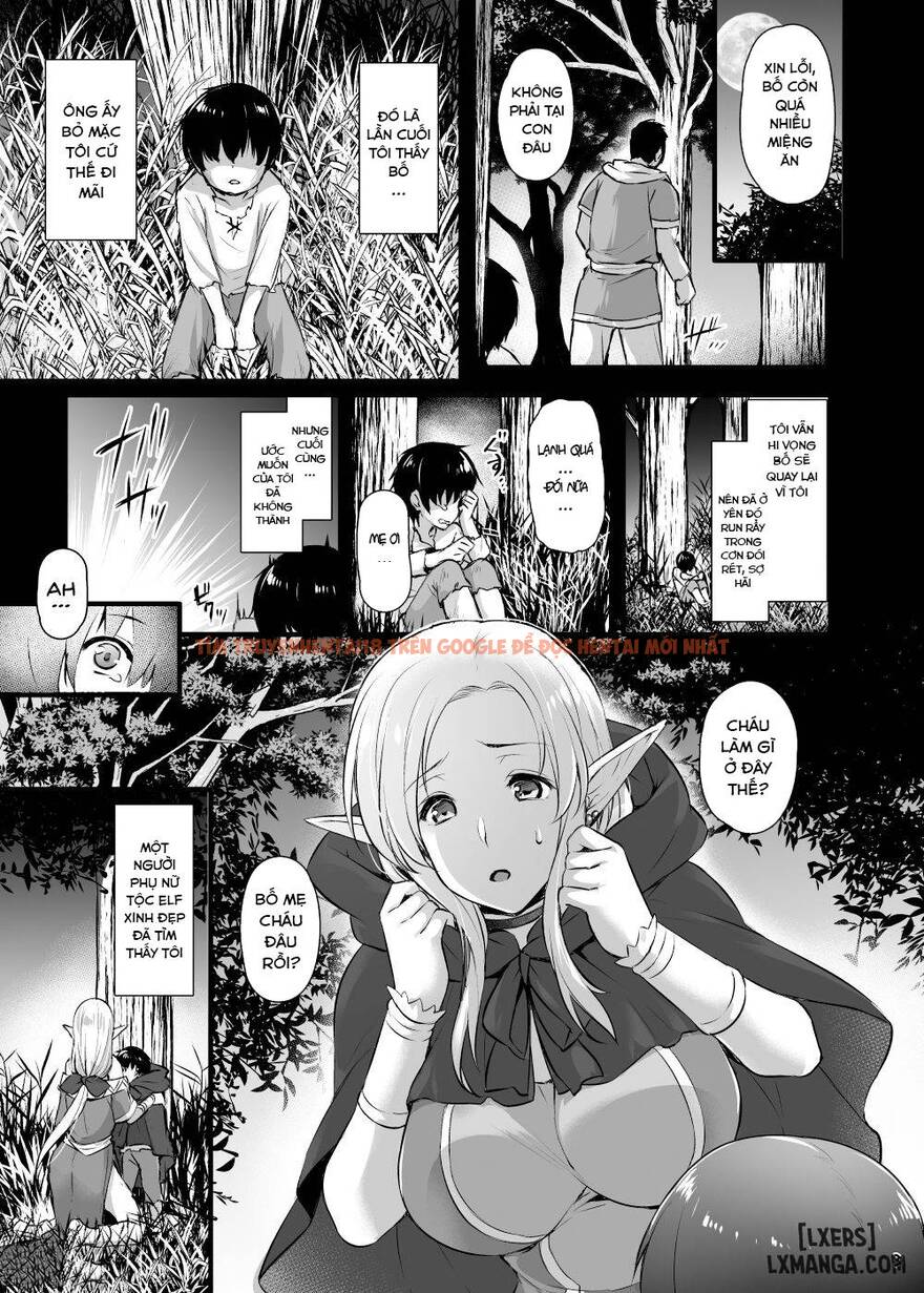 Xem ảnh 2 trong truyện hentai Elf No Okaa-san ~Giri No Musuko No Me No Mae De Orc Ni Okasarete - One Shot - hentaitvn.net
