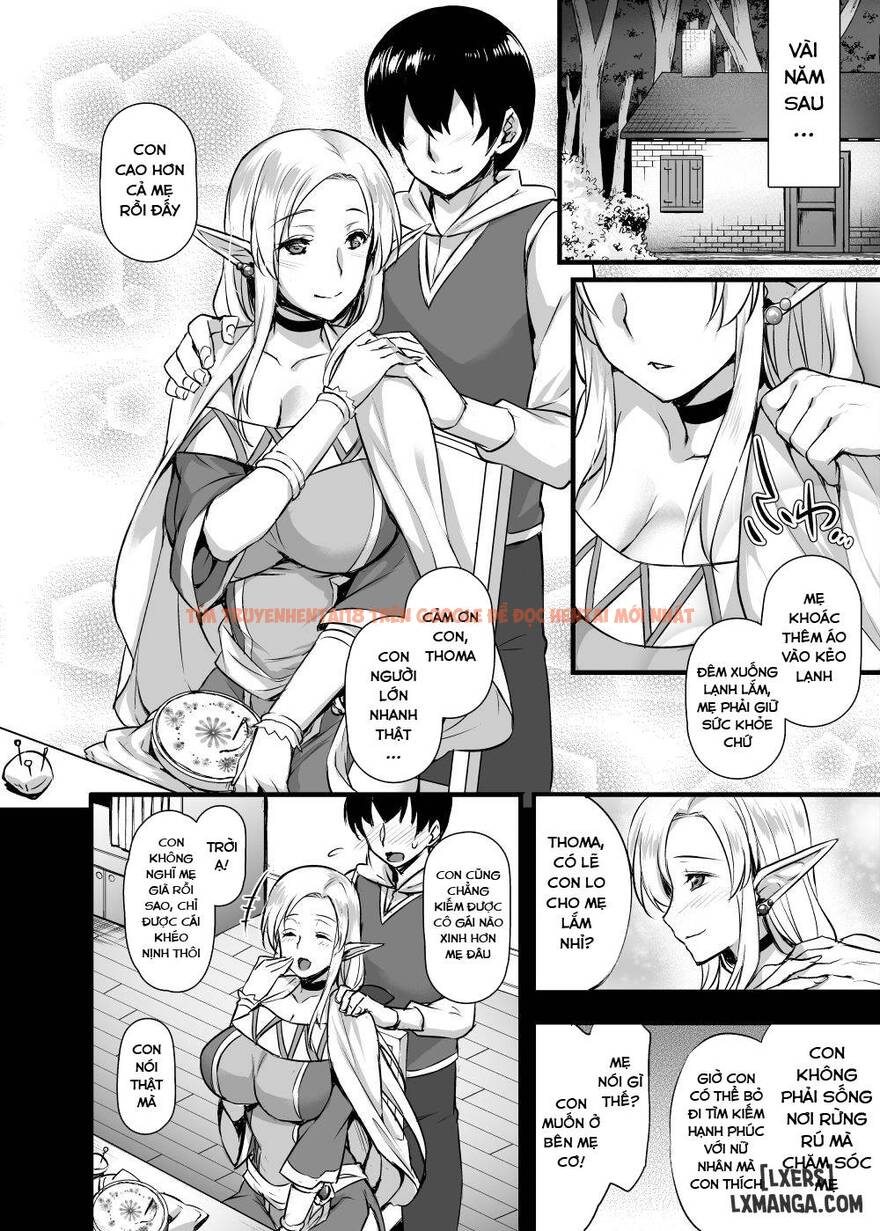 Xem ảnh 5 trong truyện hentai Elf No Okaa-san ~Giri No Musuko No Me No Mae De Orc Ni Okasarete - One Shot - hentaitvn.net